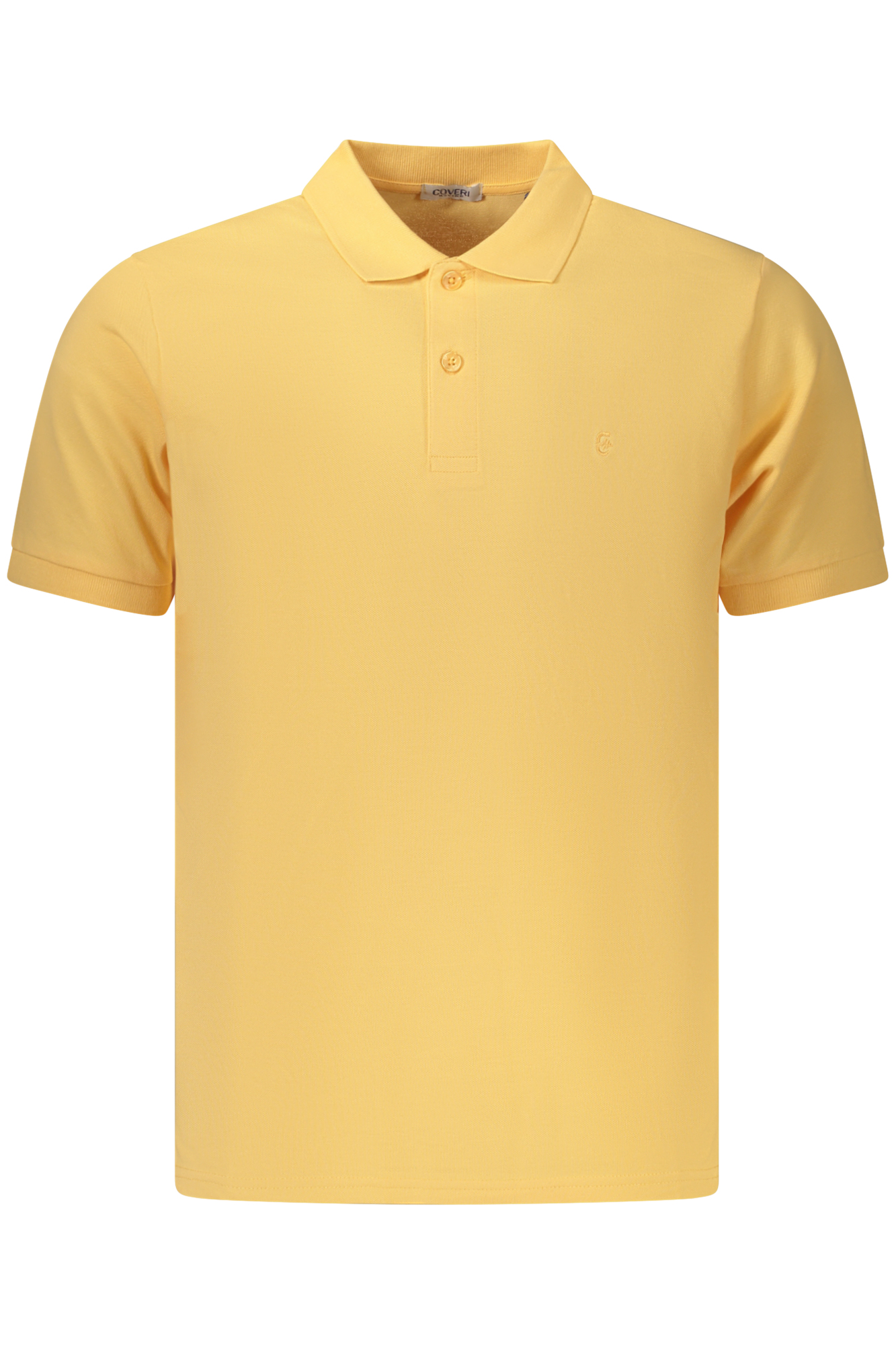 COVERI MOVING MEN'S SHORT-SLEEVE POLO SHIRT ORANGE COVERI MOVING MEN'S SHORT-SLEEVE POLO SHIRT ORANGE