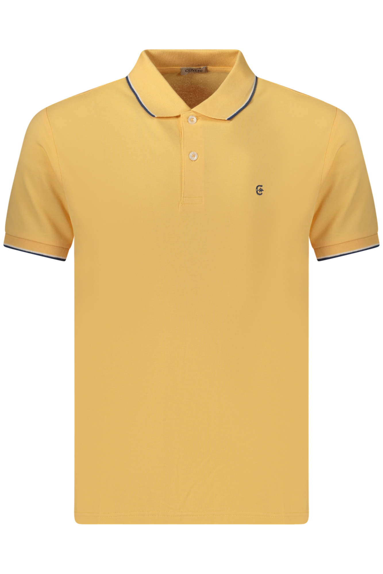COVERI MOVING MEN'S SHORT-SLEEVE POLO SHIRT ORANGE COVERI MOVING MEN'S SHORT-SLEEVE POLO SHIRT ORANGE