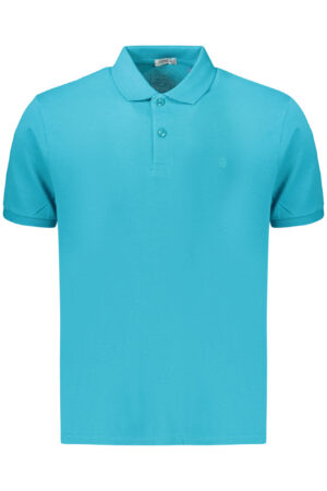 COVERI MOVING MEN'S SHORT-SLEEVE POLO SHIRT, BLUE