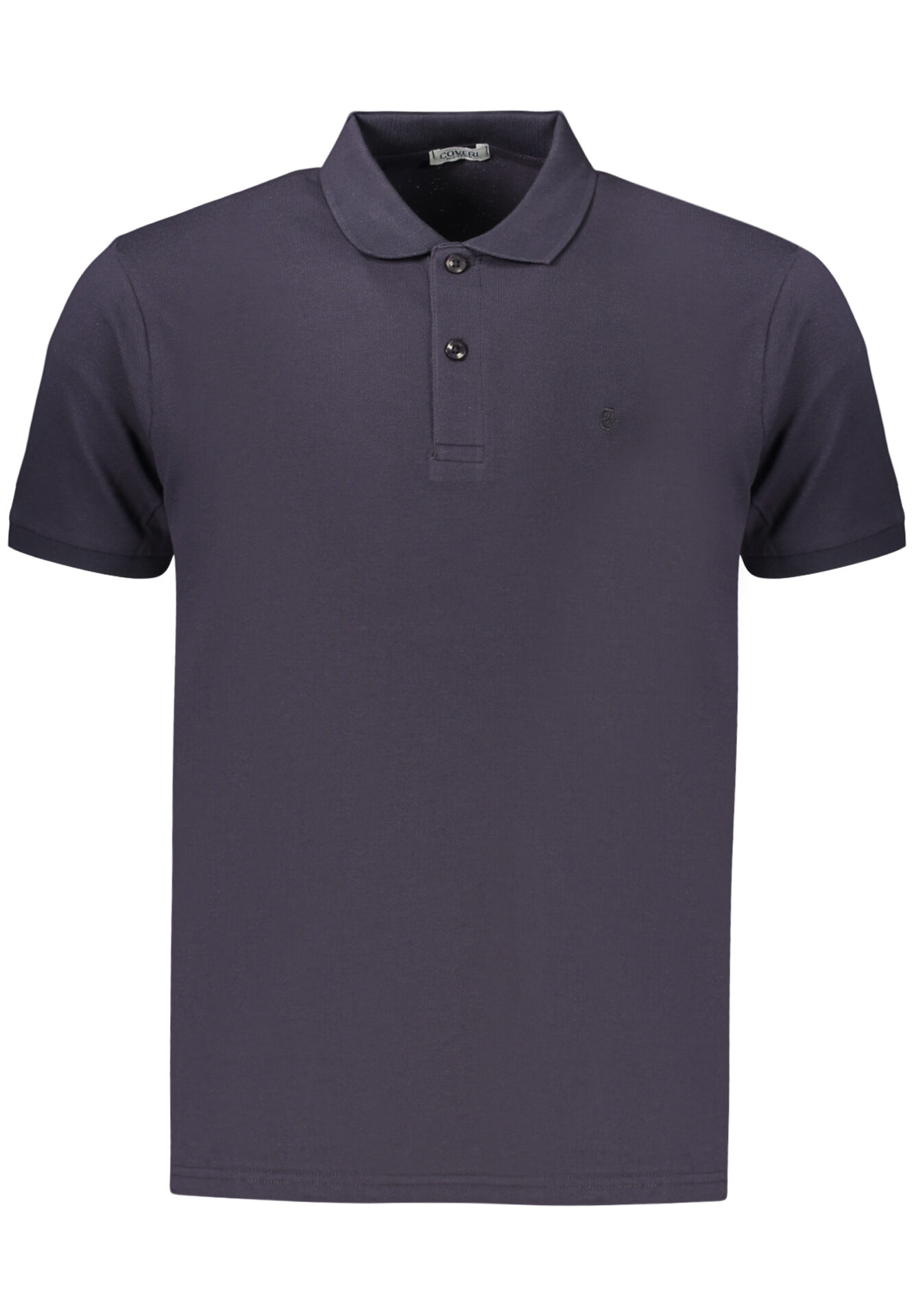 COVERI MOVING MEN'S SHORT-SLEEVE POLO SHIRT, BLUE