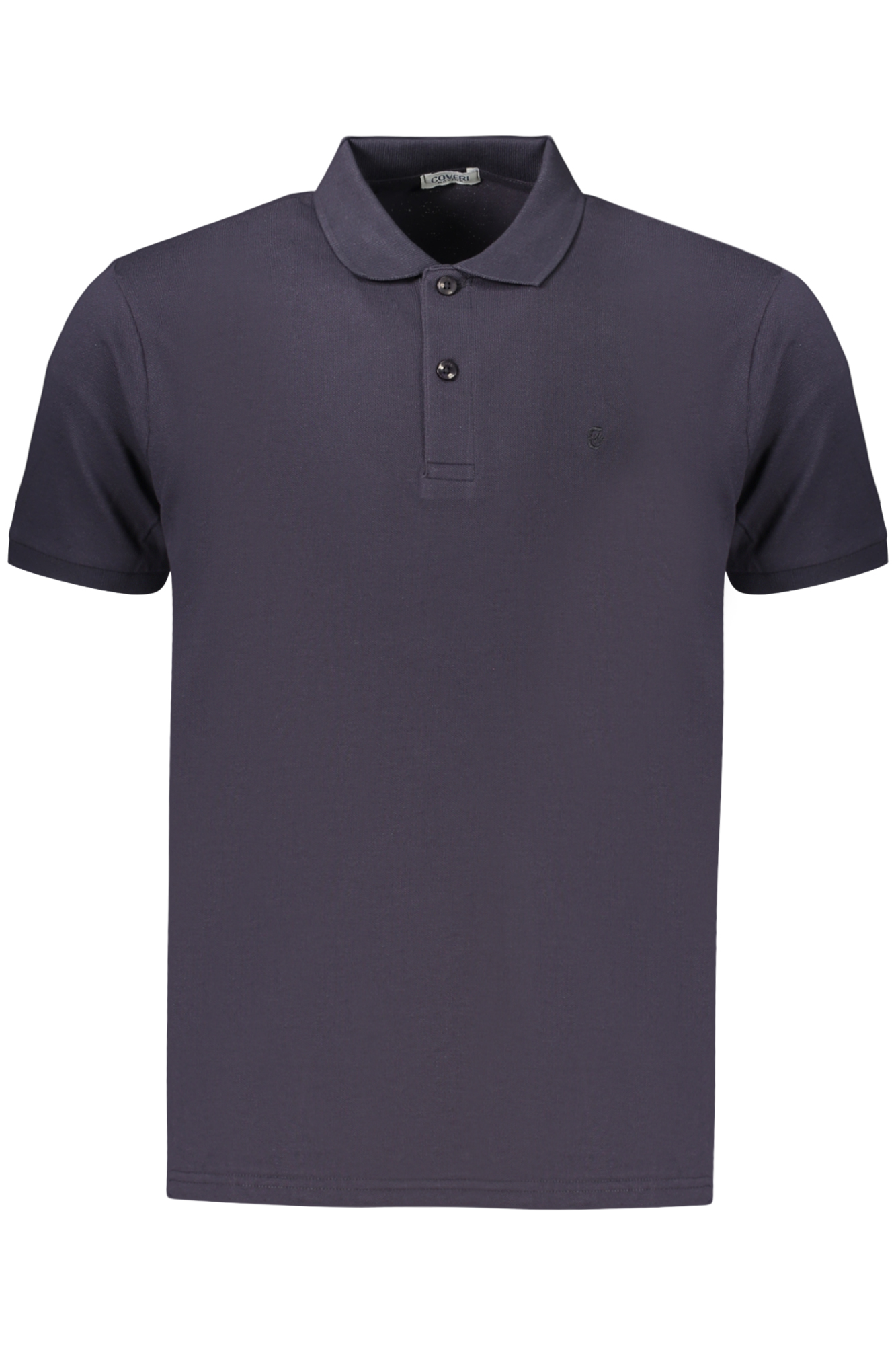 COVERI MOVING MEN'S SHORT-SLEEVE POLO SHIRT, BLUE COVERI MOVING MEN'S SHORT-SLEEVE POLO SHIRT, BLUE