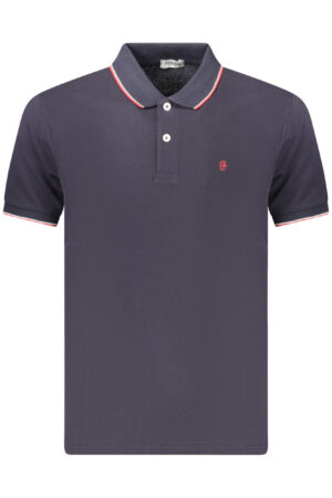 COVERI MOVING MEN'S SHORT-SLEEVE POLO SHIRT, BLUE