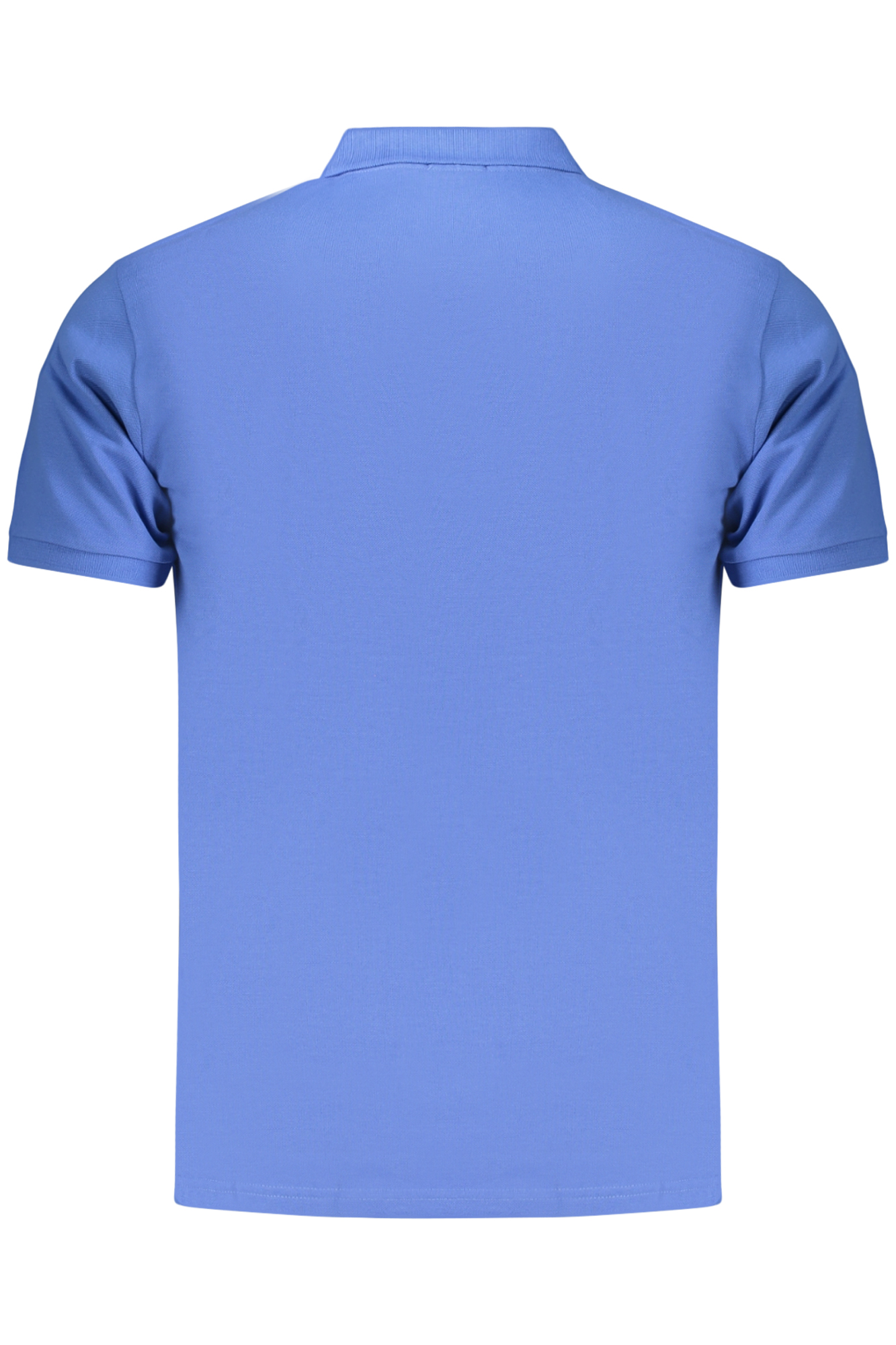 COVERI MOVING MEN'S SHORT-SLEEVE POLO SHIRT, BLUE COVERI MOVING MEN'S SHORT-SLEEVE POLO SHIRT, BLUE - Image 2
