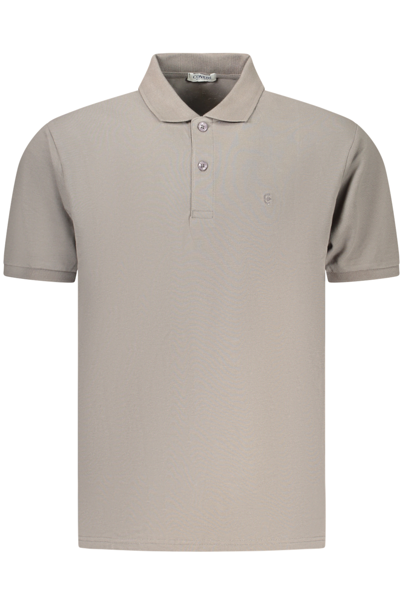 COVERI MOVING MEN'S SHORT-SLEEVE POLO SHIRT, GREY COVERI MOVING MEN'S SHORT-SLEEVE POLO SHIRT, GREY