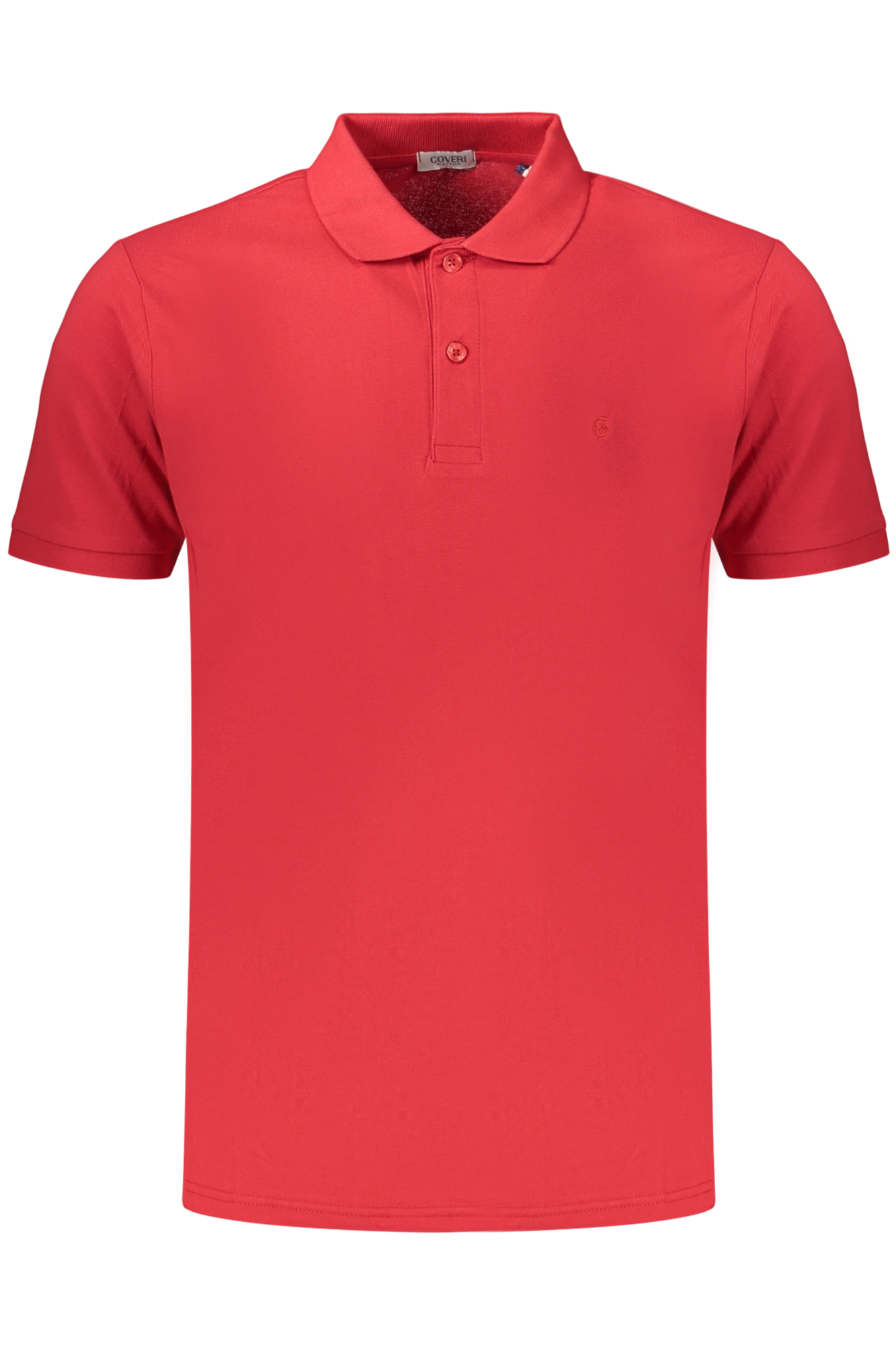 COVERI MOVING raudoni vyriški polo marškinėliai trumpomis rankovėmis COVERI MOVING raudoni vyriški polo marškinėliai trumpomis rankovėmis