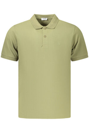 COVERI MOVING MEN'S SHORT-SLEEVE POLO SHIRT, GREEN