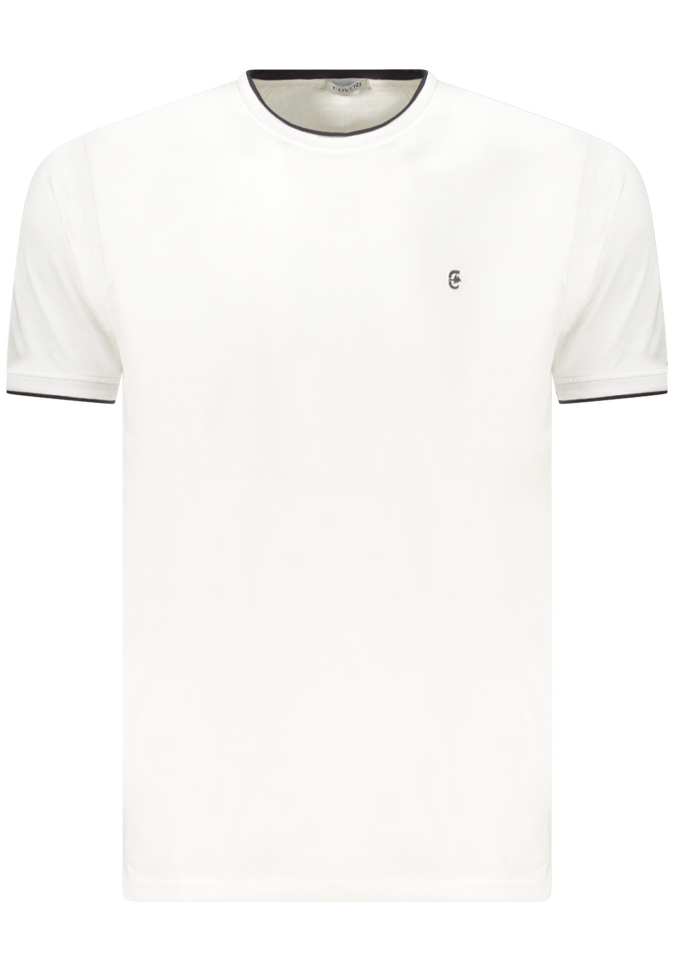 COVERI MOVING MEN'S SHORT-SLEEVE T-SHIRT WHITE
