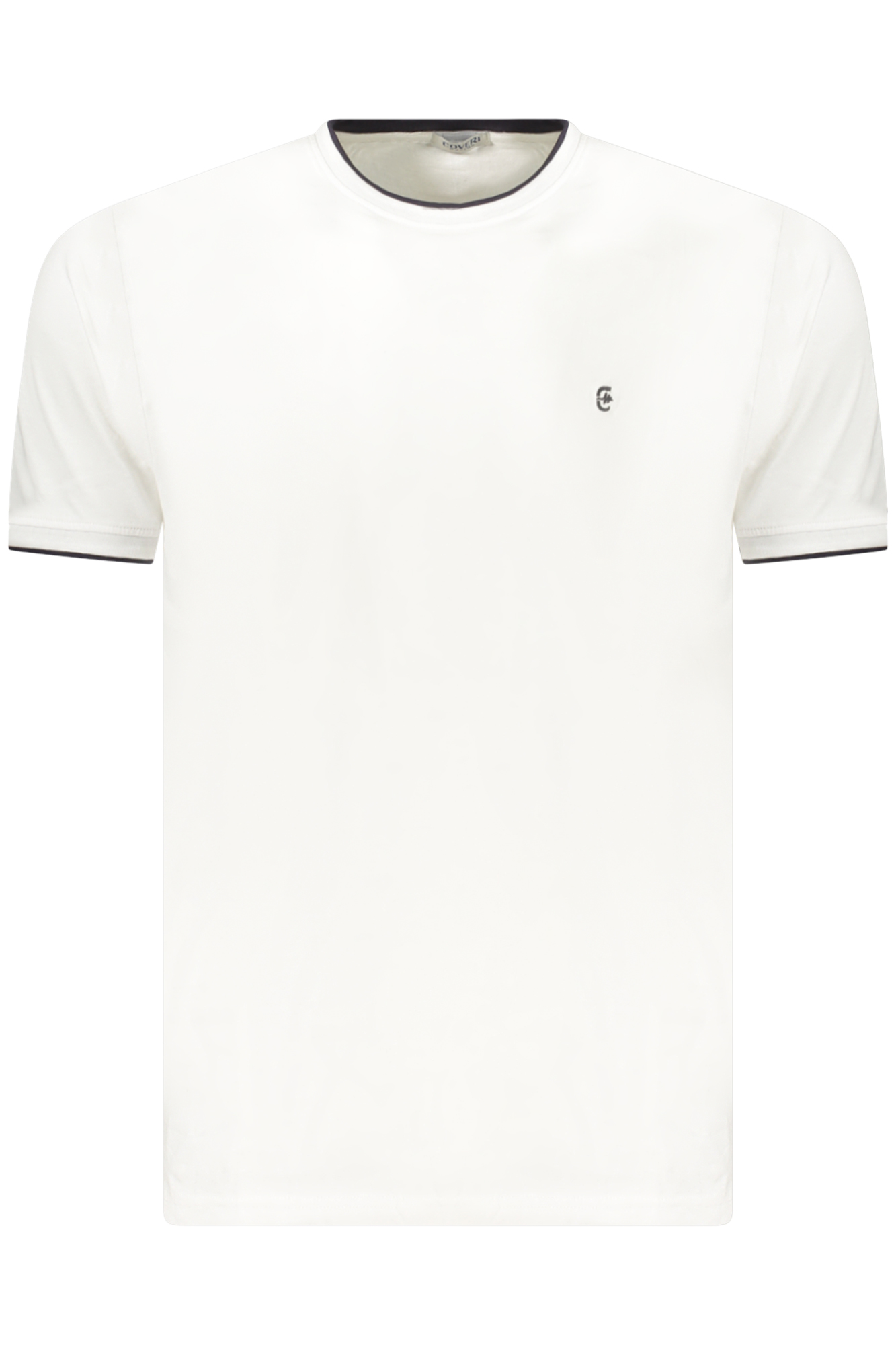 COVERI MOVING MEN'S SHORT-SLEEVE T-SHIRT WHITE COVERI MOVING MEN'S SHORT-SLEEVE T-SHIRT WHITE