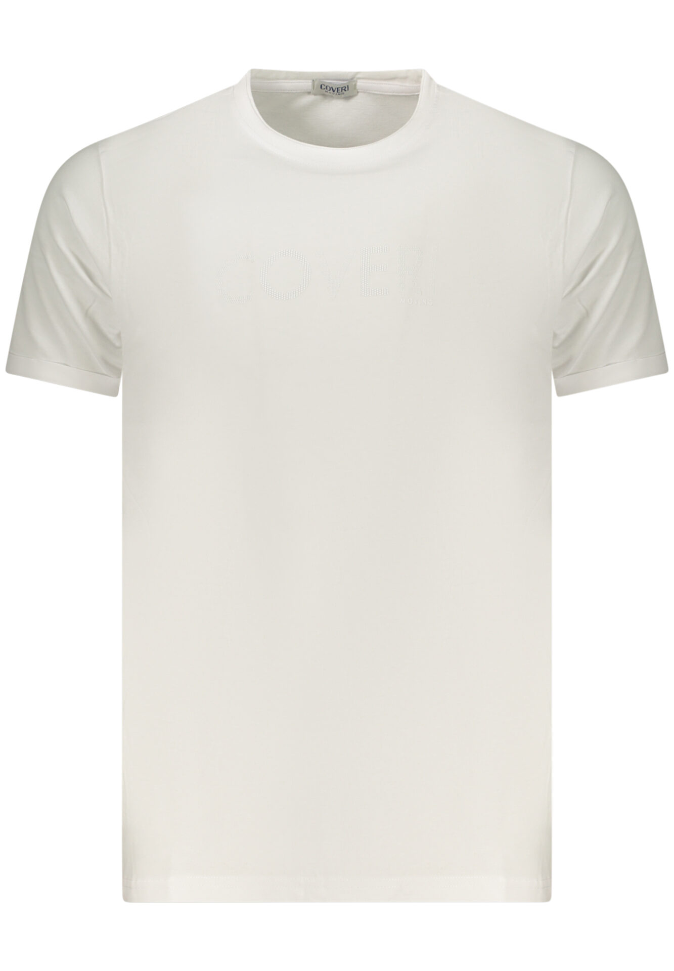 COVERI MOVING MEN'S SHORT-SLEEVE T-SHIRT WHITE
