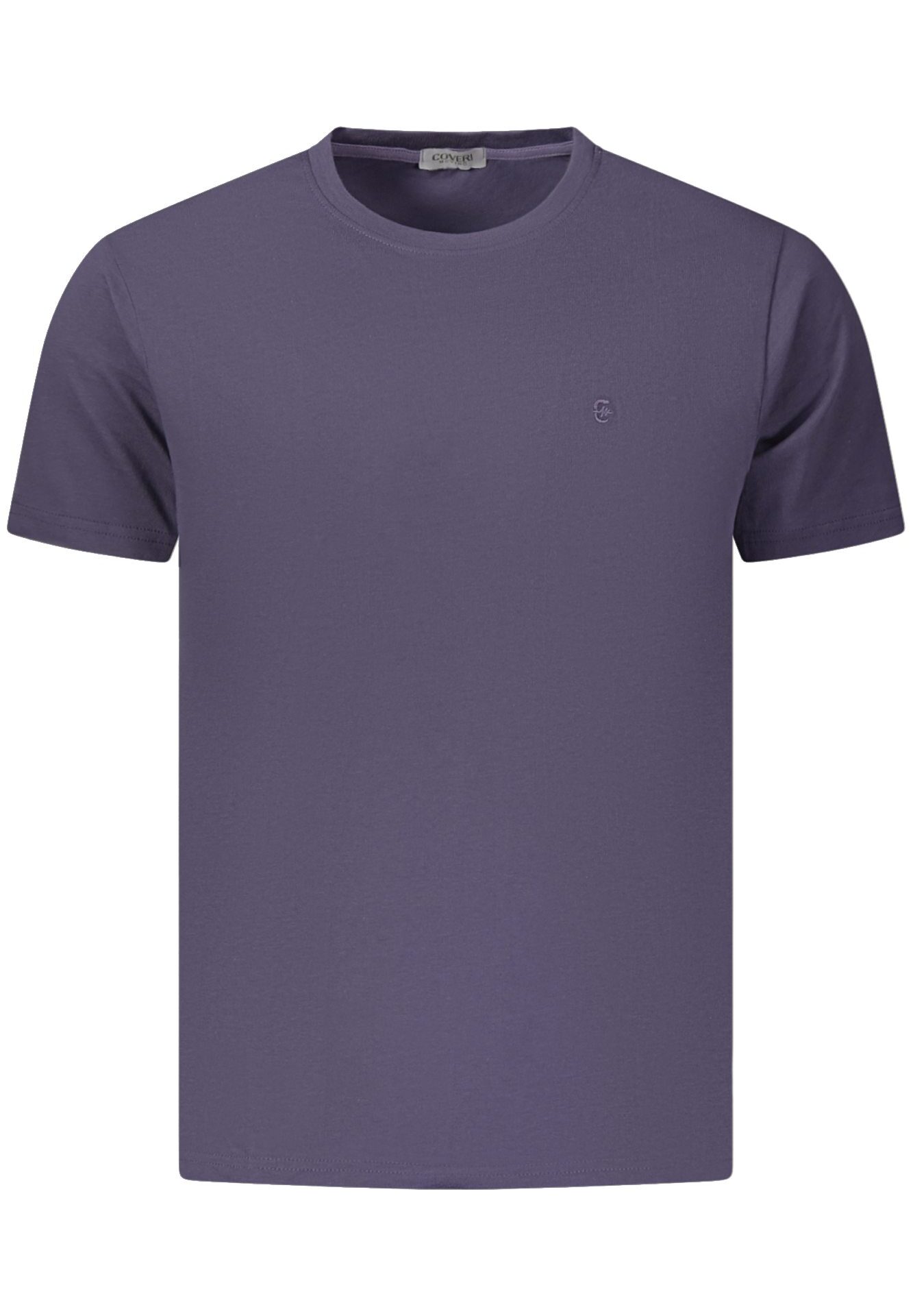 COVERI MOVING MEN'S SHORT-SLEEVE T-SHIRT, BLUE