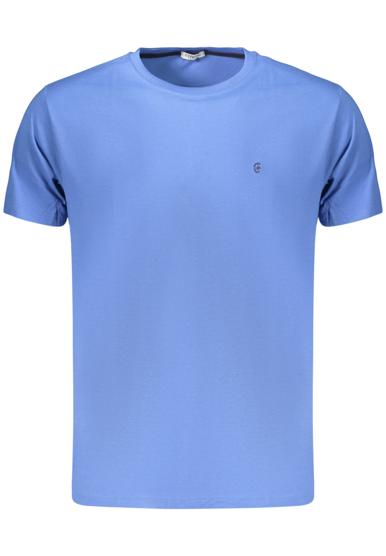COVERI MOVING MEN'S SHORT-SLEEVE T-SHIRT, BLUE