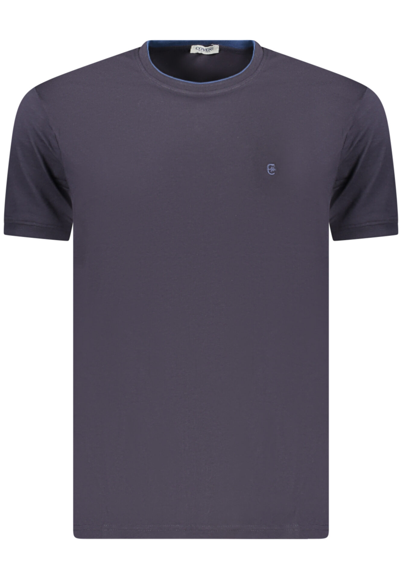 COVERI MOVING MEN'S SHORT-SLEEVE T-SHIRT, BLUE