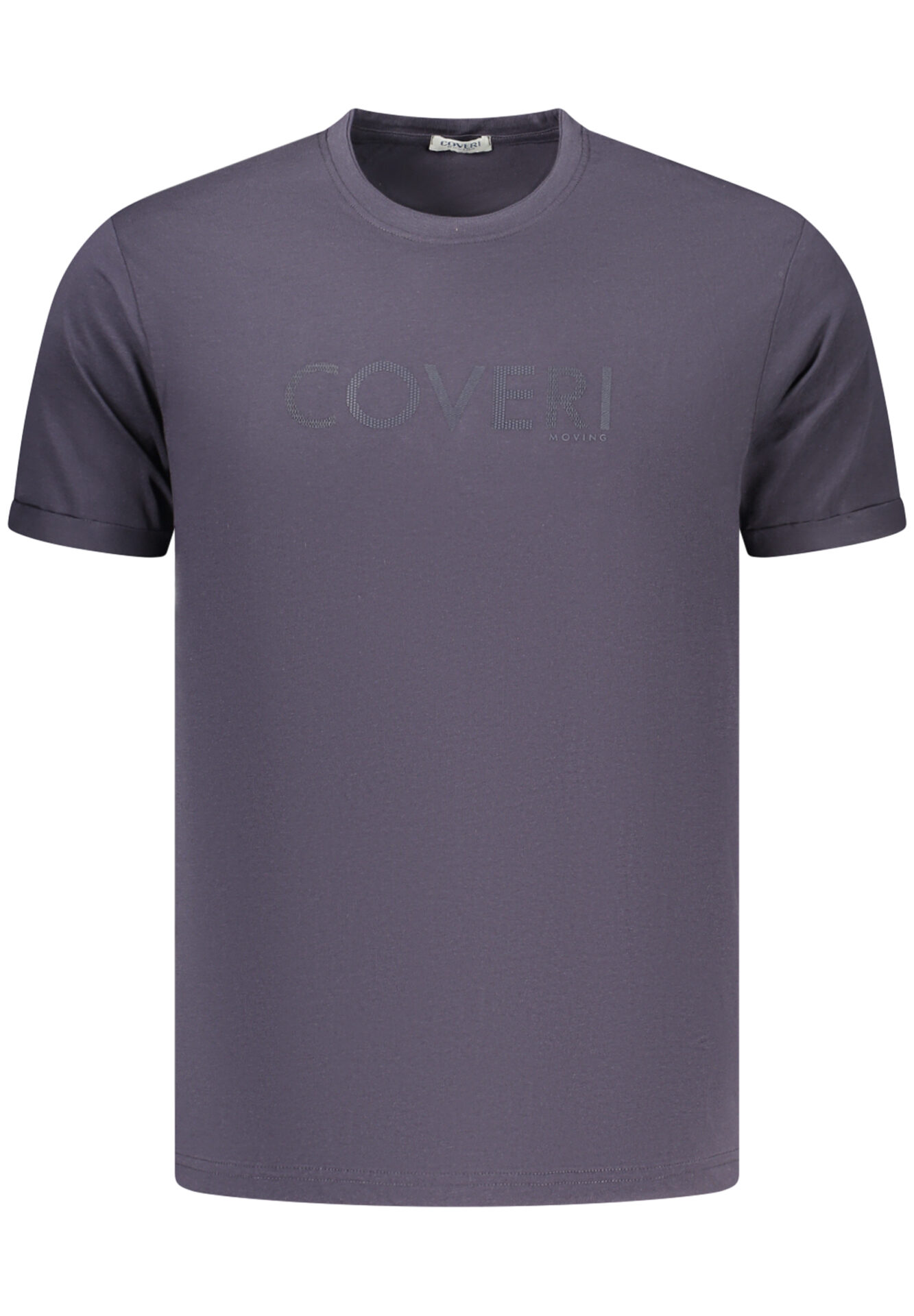 COVERI MOVING MEN'S SHORT-SLEEVE T-SHIRT, BLUE