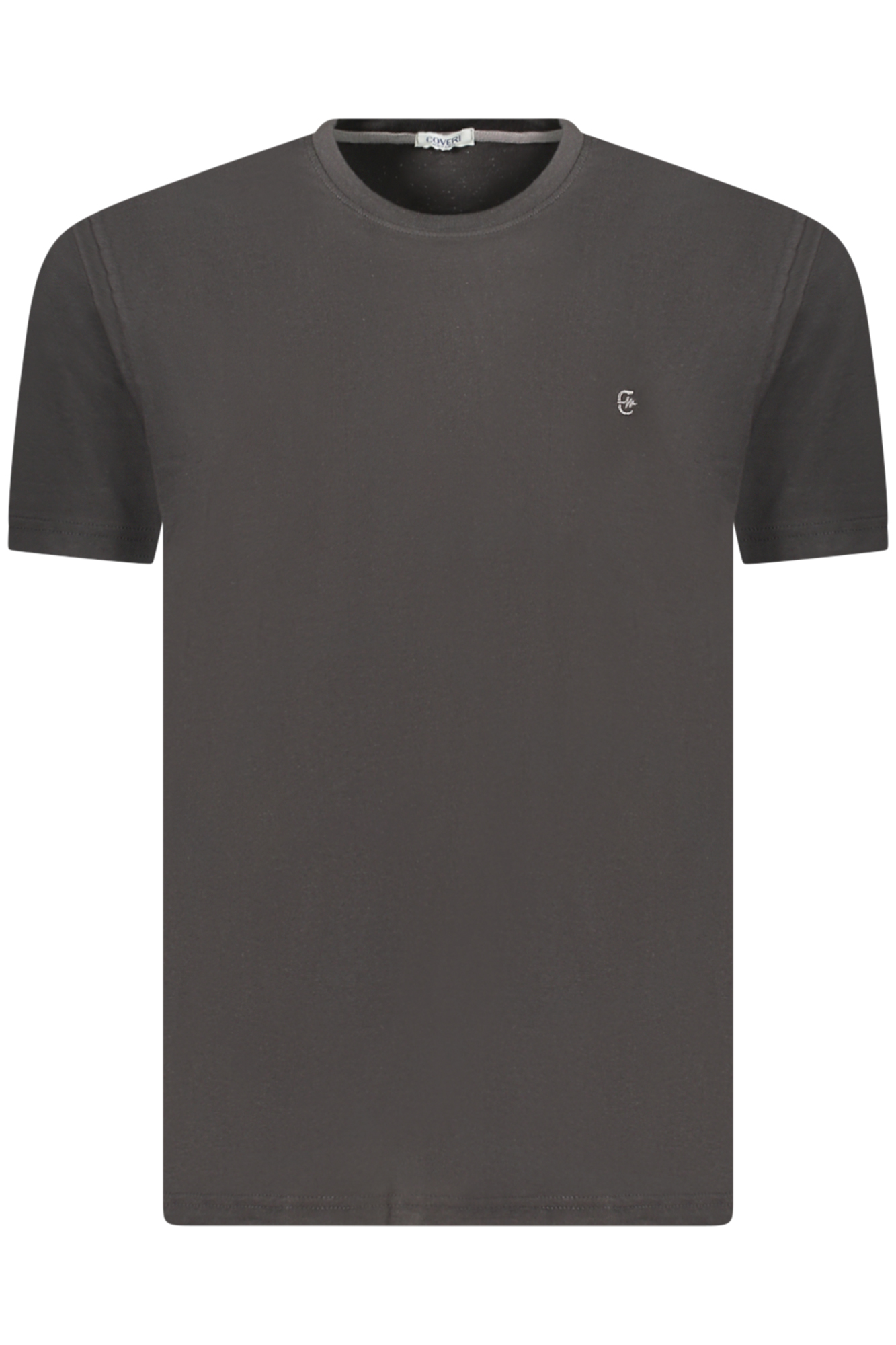 COVERI MOVING MEN'S SHORT-SLEEVE T-SHIRT BLACK COVERI MOVING MEN'S SHORT-SLEEVE T-SHIRT BLACK