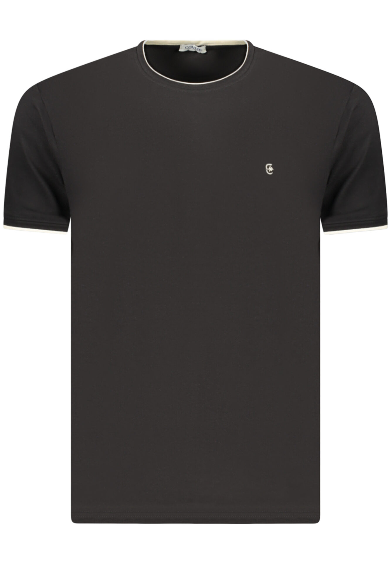 COVERI MOVING MEN'S SHORT-SLEEVE T-SHIRT BLACK