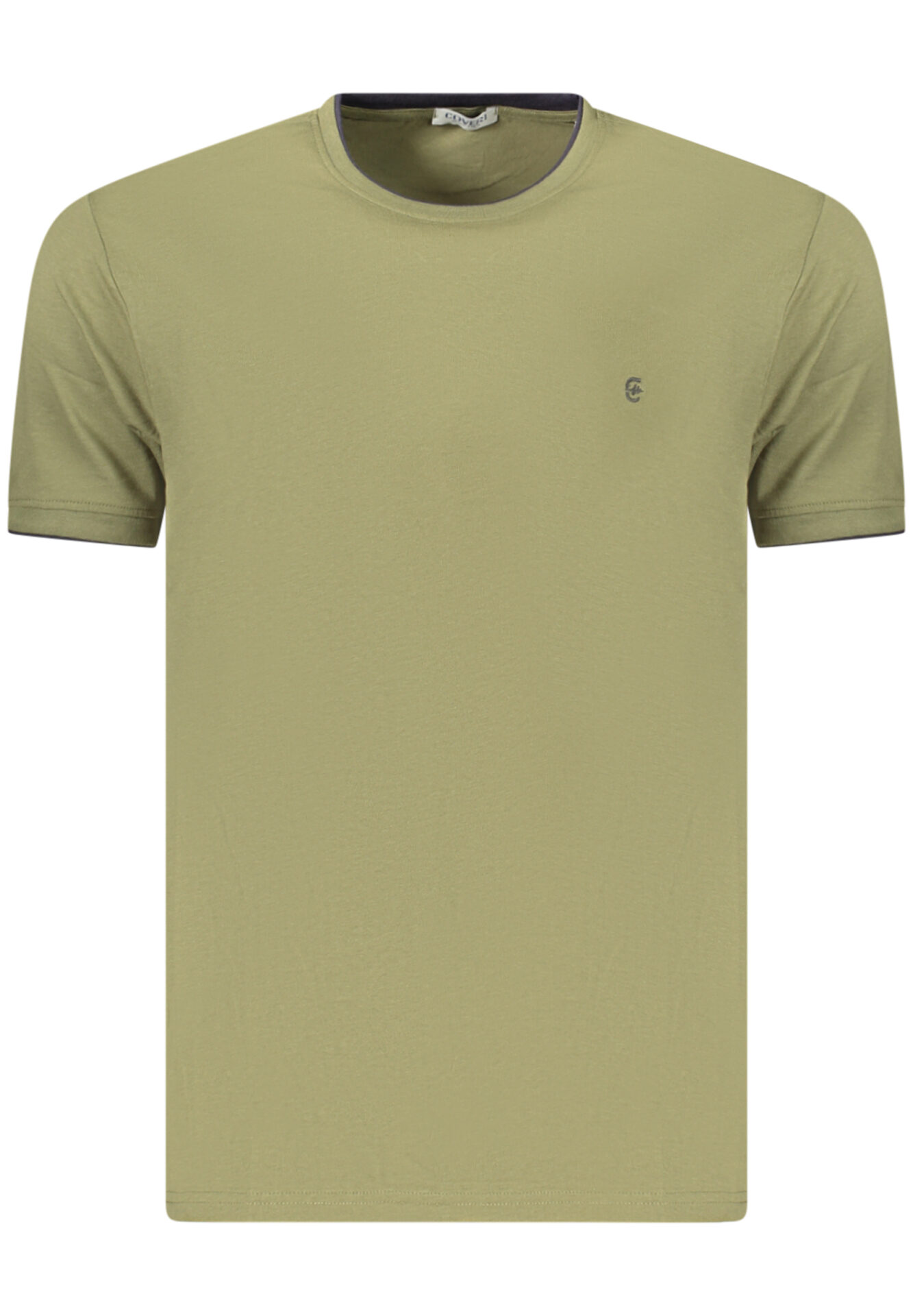 COVERI MOVING MEN'S SHORT-SLEEVED T-SHIRT GREEN
