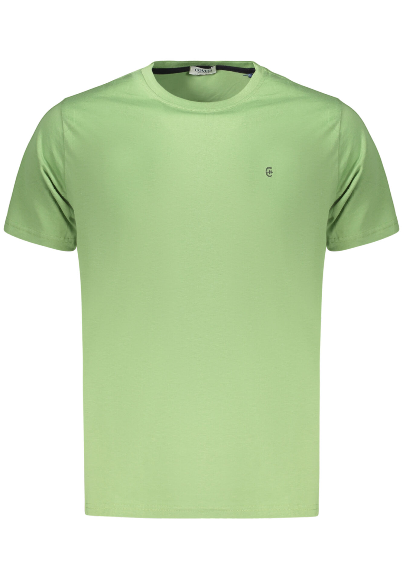 COVERI MOVING MEN'S SHORT-SLEEVED T-SHIRT GREEN
