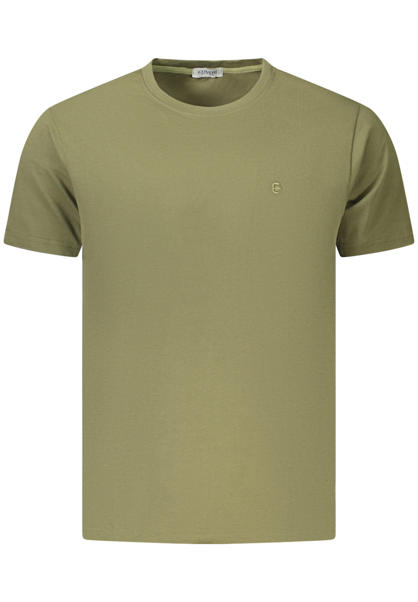 COVERI MOVING MEN'S SHORT-SLEEVED T-SHIRT GREEN