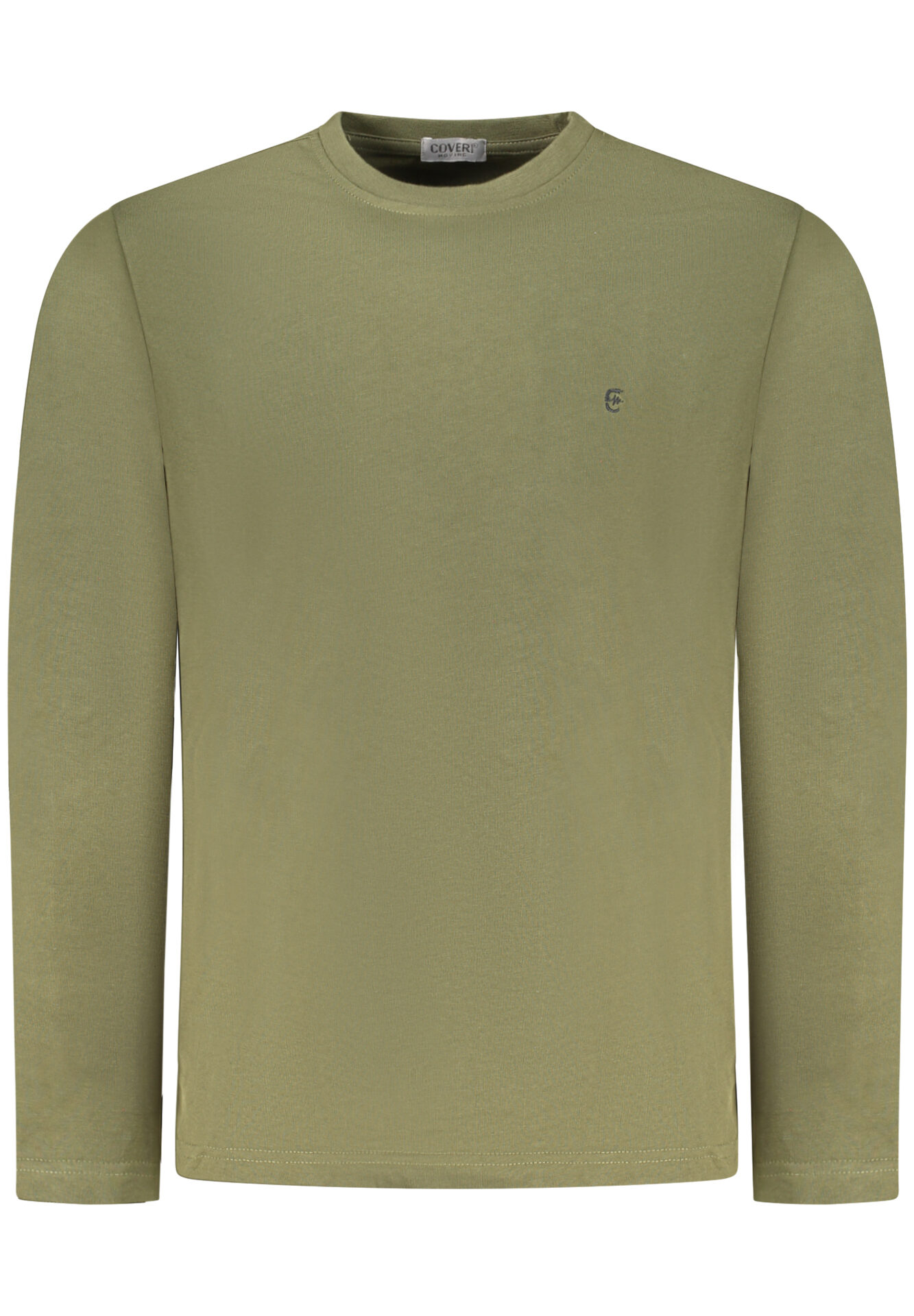 COVERI MOVING MEN'S LONG-SLEEVED T-SHIRT, GREEN