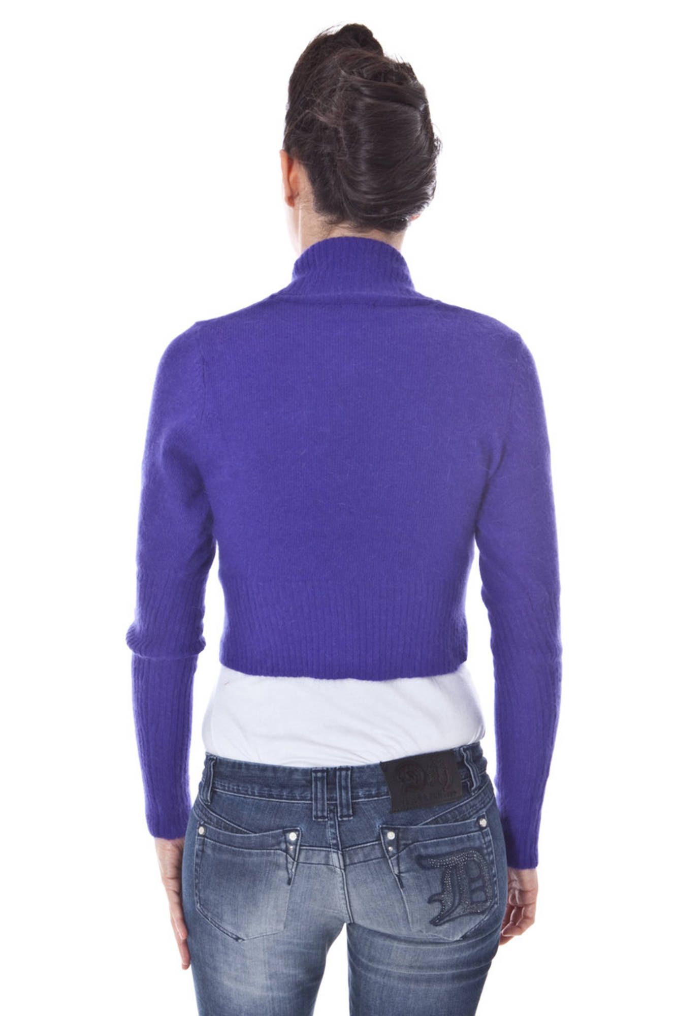 DATCH VIOLETINIS MOTERIŠKAS BOLERO ILGOMIS RANKOVĖMIS DATCH VIOLETINIS MOTERIŠKAS BOLERO ILGOMIS RANKOVĖMIS - Image 2