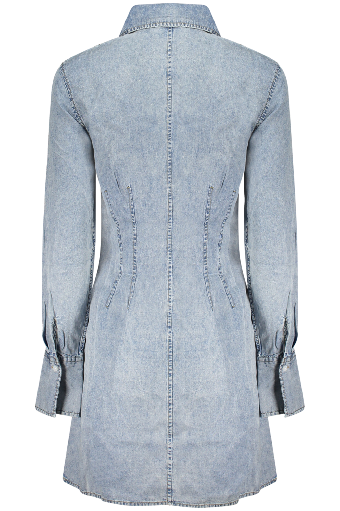DESIGUAL WOMEN'S SHORT DRESS, BLUE DESIGUAL WOMEN'S SHORT DRESS, BLUE - Image 2