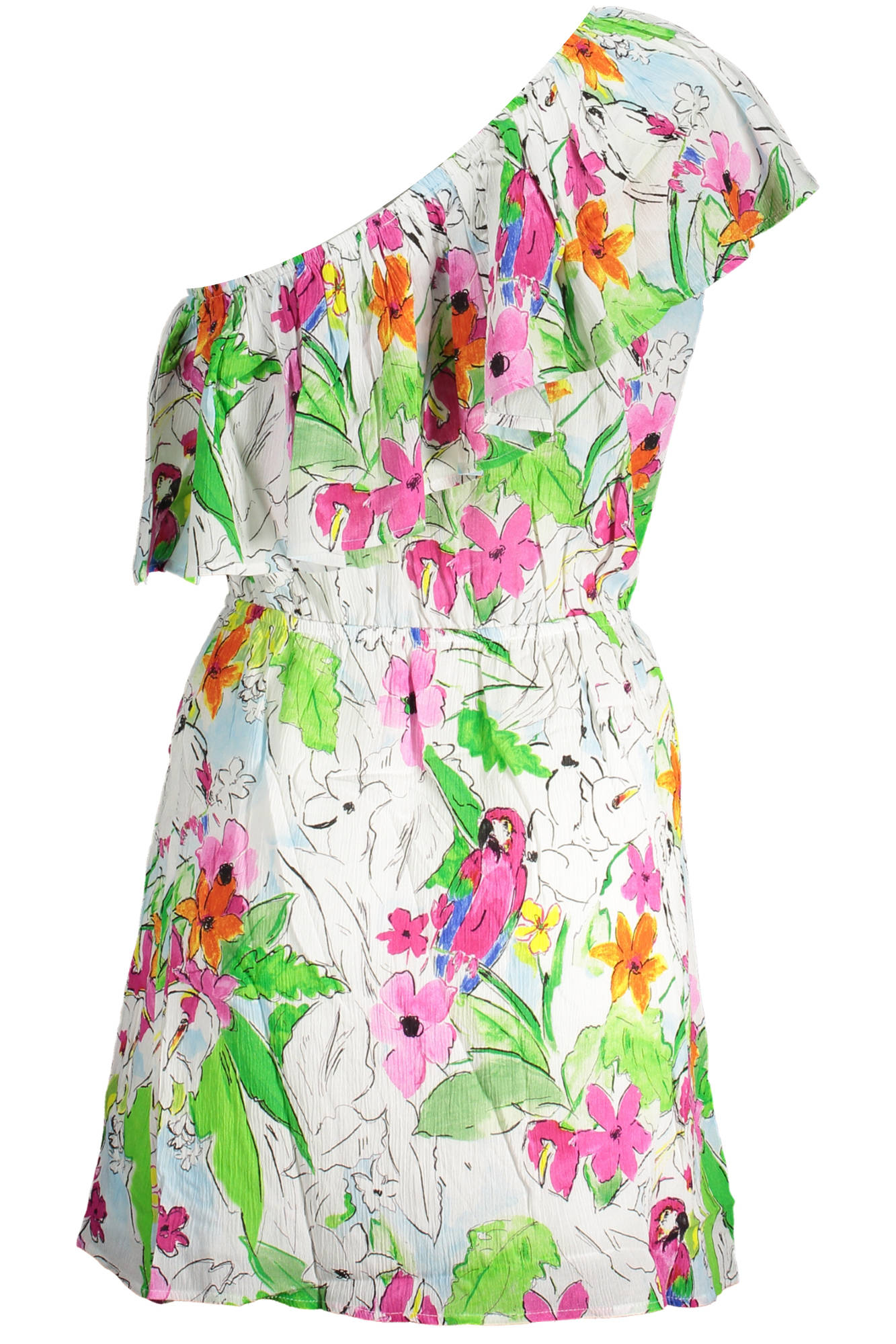 DESIGUAL trumpa moteriška suknelė, balta DESIGUAL trumpa moteriška suknelė, balta - Image 2