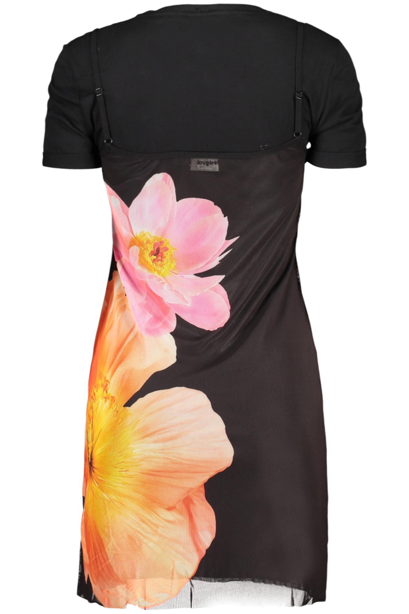 DESIGUAL SHORT DRESS FOR WOMEN IN BLACK DESIGUAL SHORT DRESS FOR WOMEN IN BLACK - Image 2