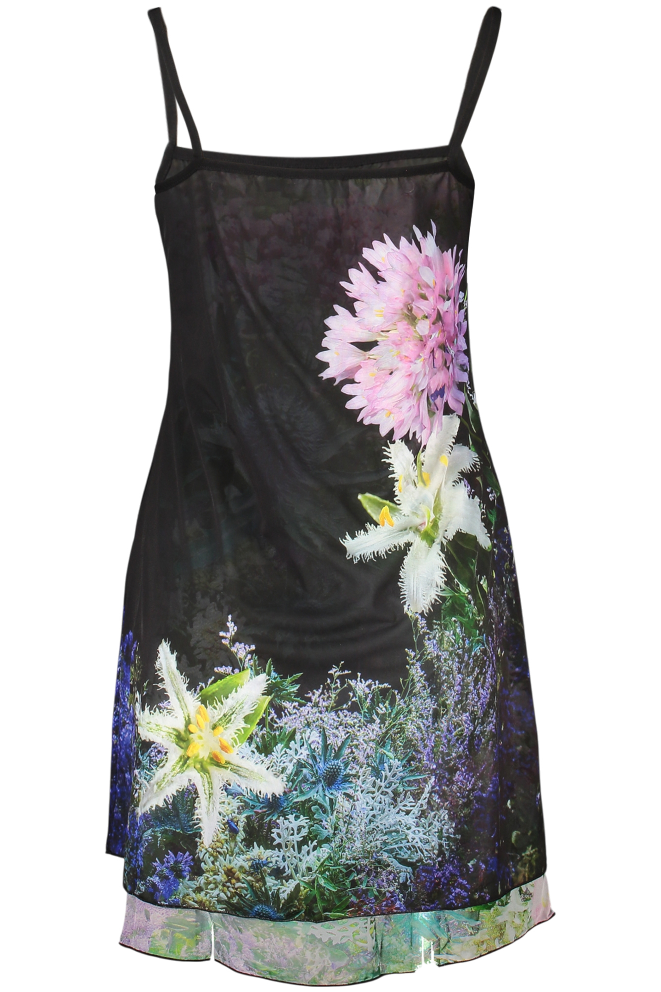 DESIGUAL WOMEN'S SHORT BLACK DRESS DESIGUAL WOMEN'S SHORT BLACK DRESS - Image 2