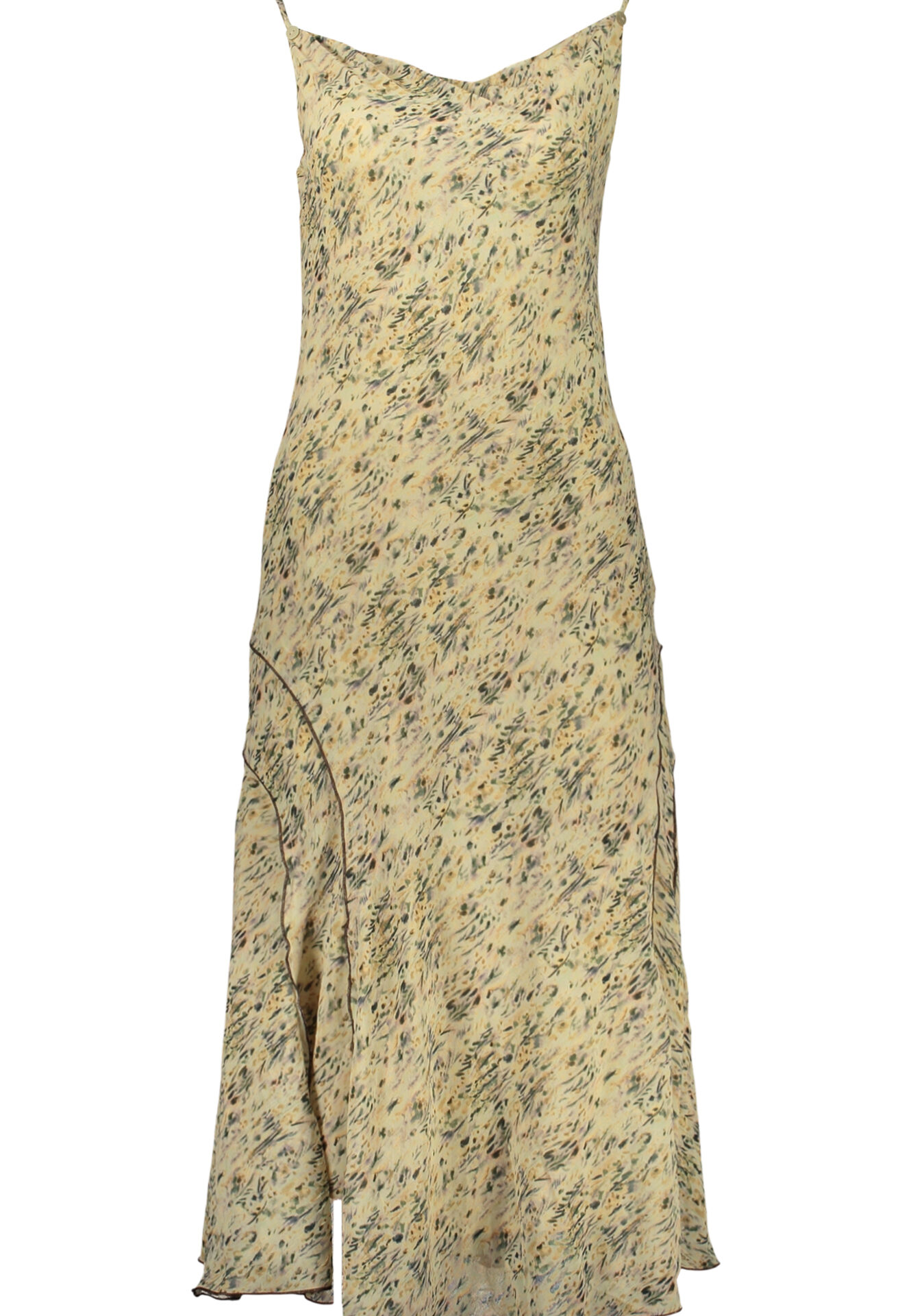 DESIGUAL WOMEN'S LONG DRESS IN BEIGE