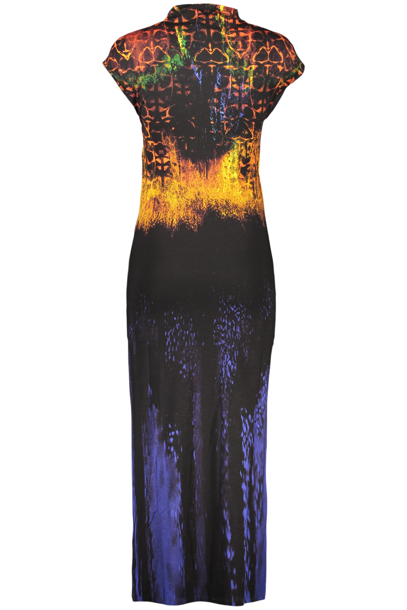 DESIGUAL juoda ilga moteriška suknelė DESIGUAL juoda ilga moteriška suknelė - Image 2