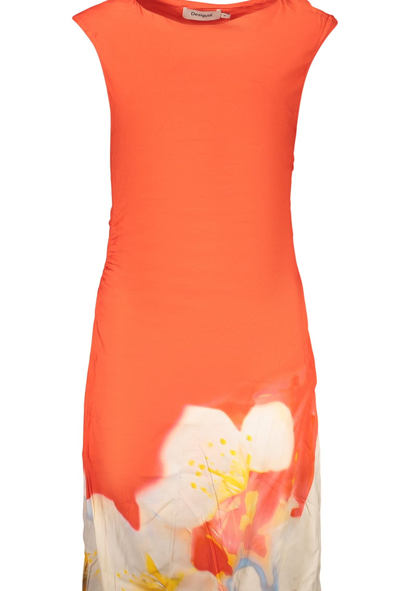 DESIGUAL WOMEN'S LONG RED DRESS