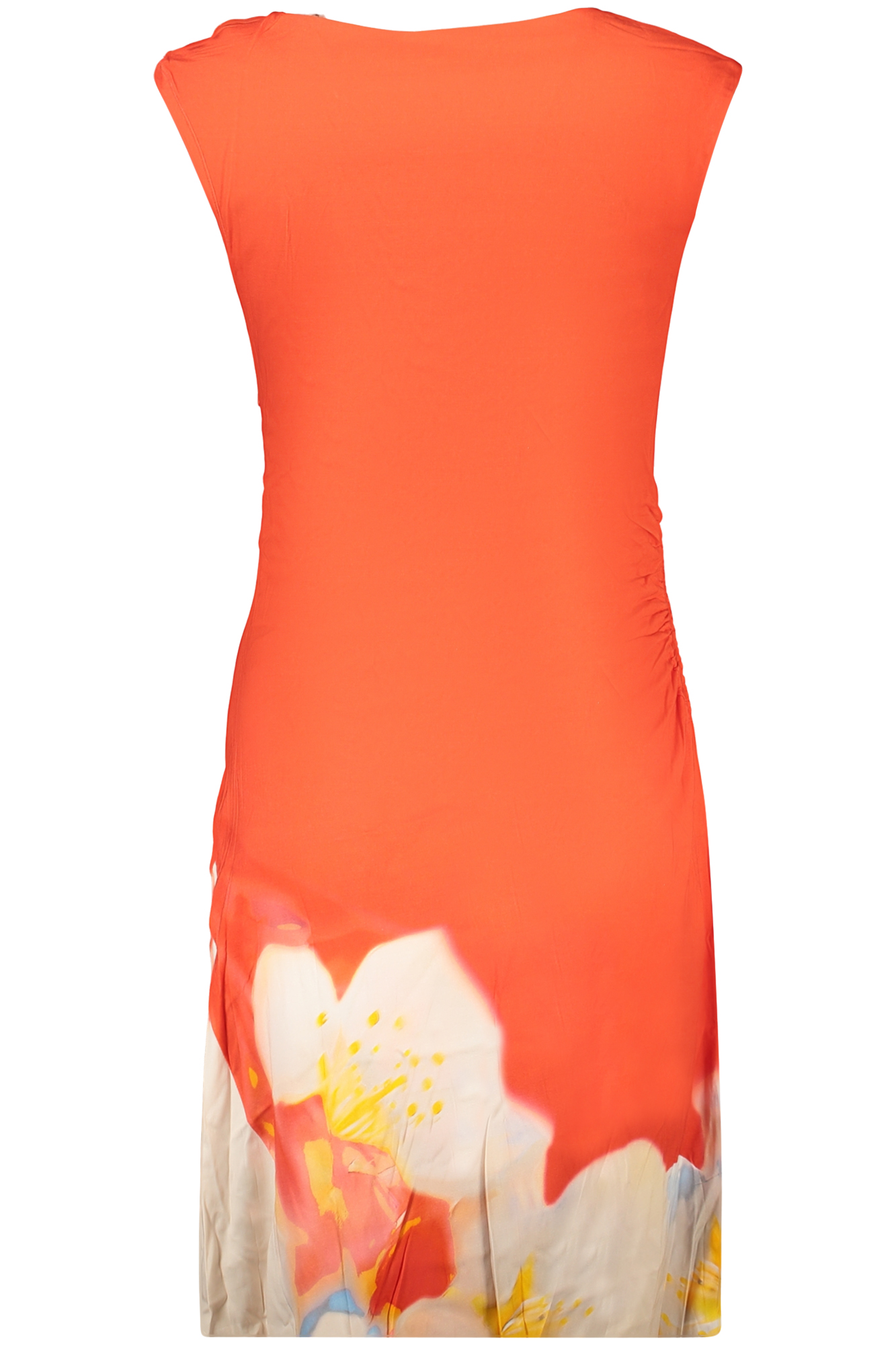 DESIGUAL raudona ilga moteriška suknelė DESIGUAL raudona ilga moteriška suknelė - Image 2