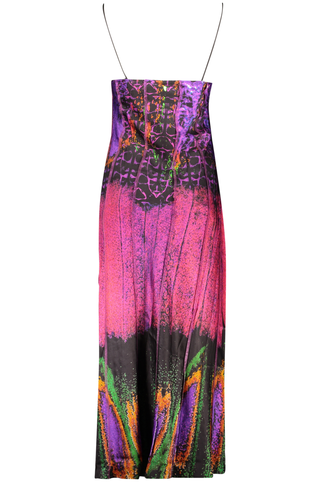 DESIGUAL WOMEN'S LONG PURPLE DRESS DESIGUAL WOMEN'S LONG PURPLE DRESS - Image 2