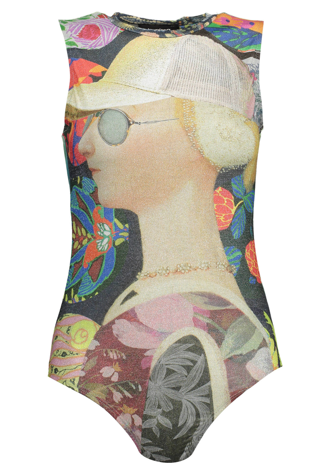 DESIGUAL BODY A TANK TOP WOMAN GREEN