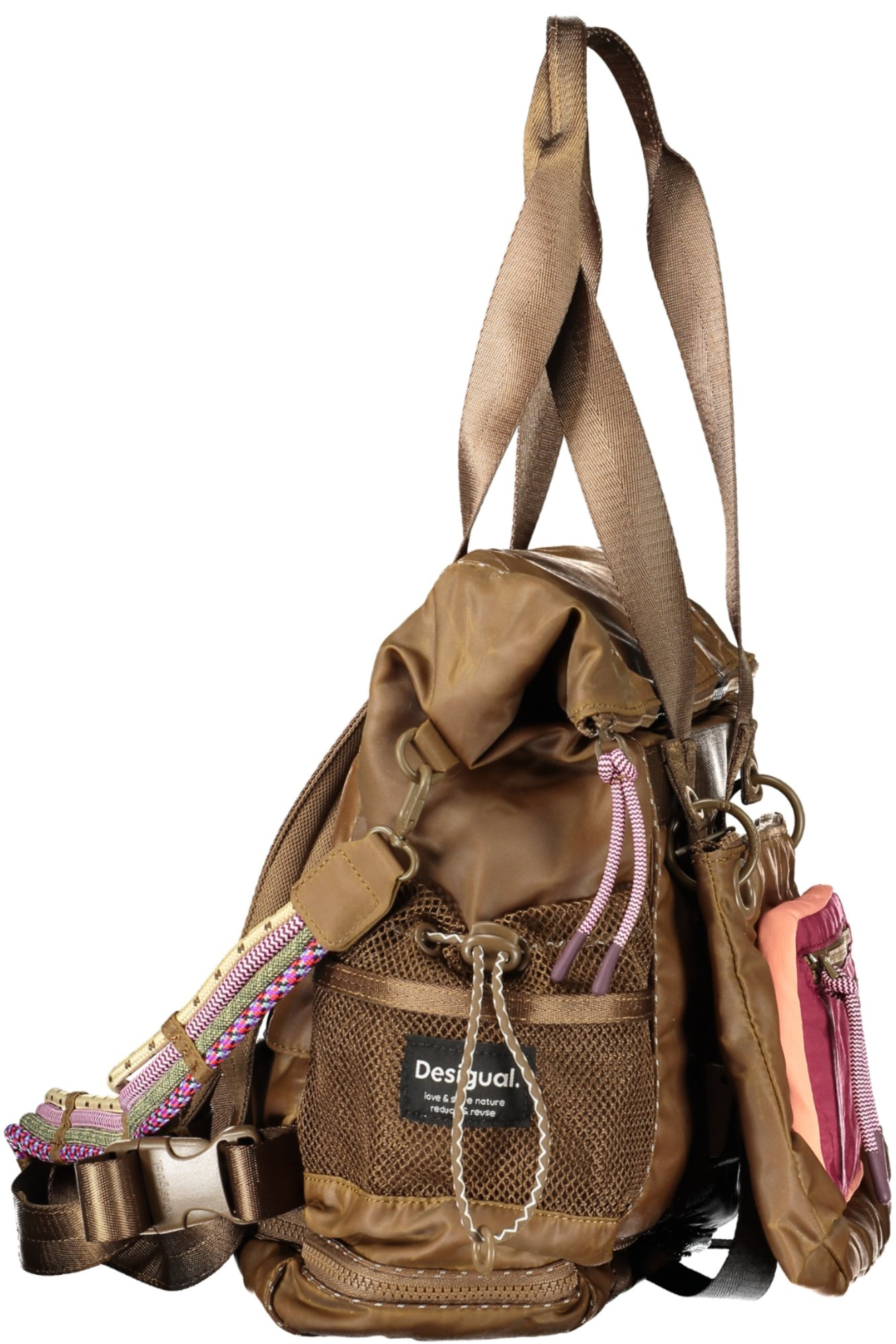 DESIGUAL WOMEN'S BROWN BAG DESIGUAL WOMEN'S BROWN BAG - Image 3