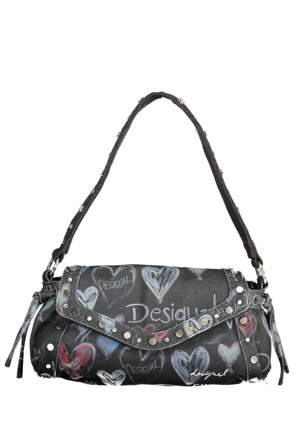 desigualborsadonnanero_1 DESIGUAL moteriška juoda rankinė