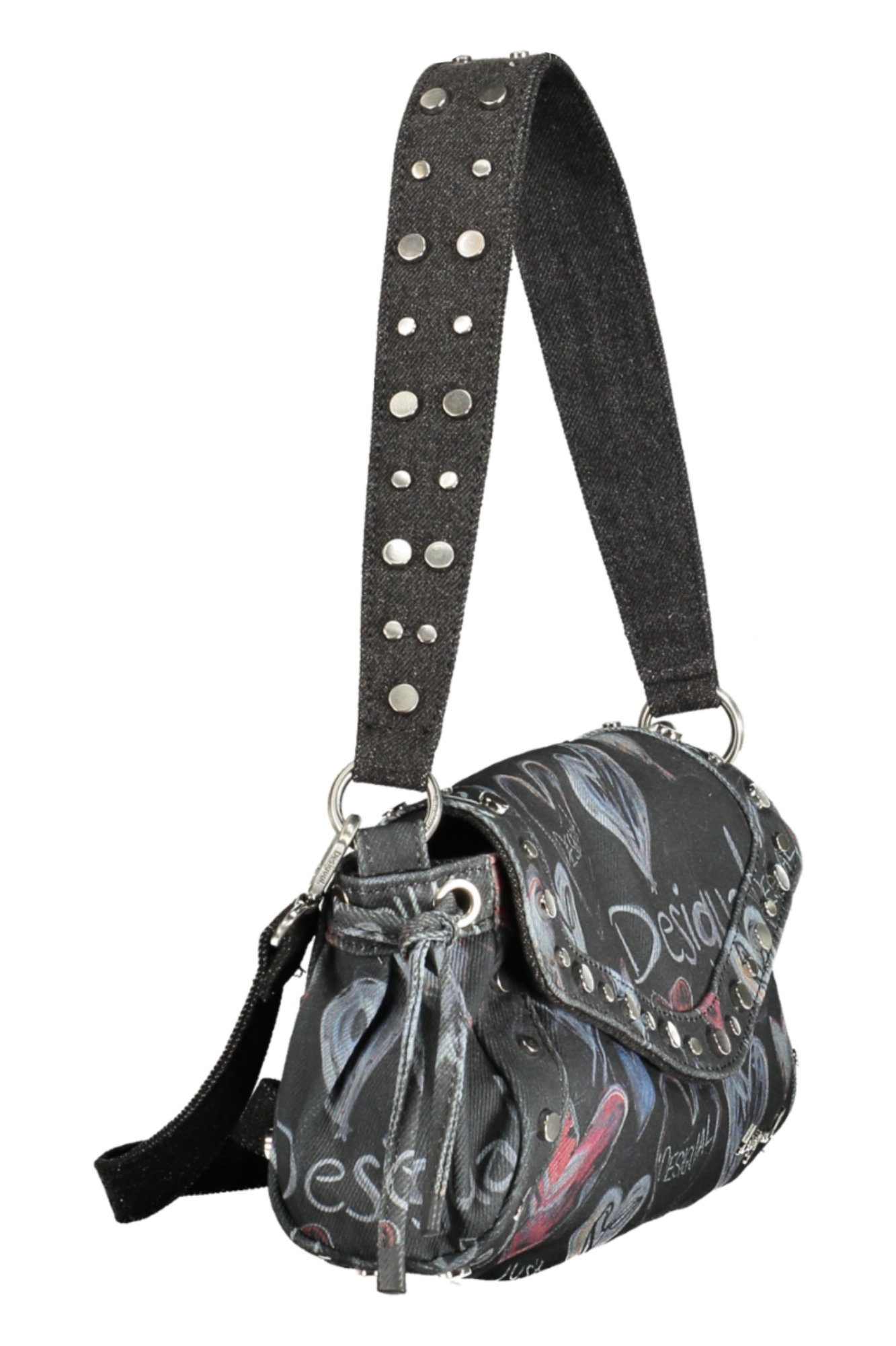 DESIGUAL moteriška juoda rankinė DESIGUAL moteriška juoda rankinė - Image 3