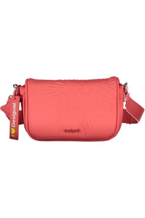 DESIGUAL raudona moteriška rankinė