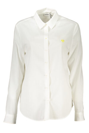 DESIGUAL WOMEN'S LONG SLEEVE SHIRT WHITE