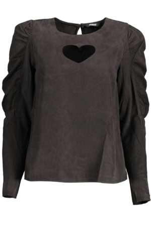 DESIGUAL LONG SLEEVE SHIRT WOMAN BLACK
