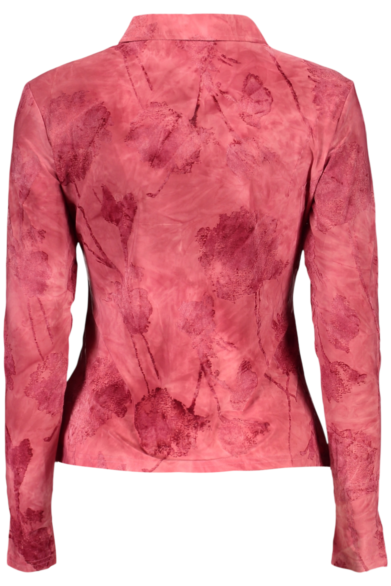 DESIGUAL WOMEN'S LONG-SLEEVED SHIRT, RED DESIGUAL WOMEN'S LONG-SLEEVED SHIRT, RED - Image 2