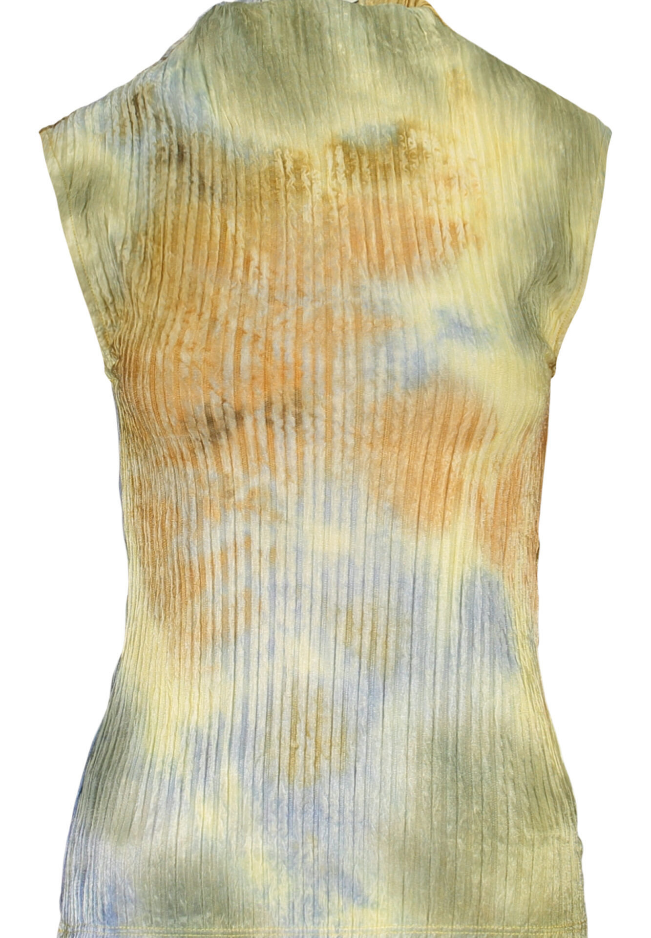 DESIGUAL WOMEN'S YELLOW TANK TOP