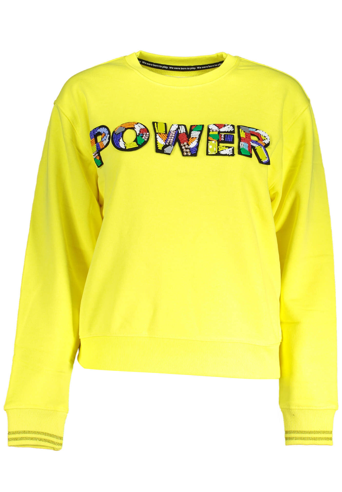 DESIGUAL SWEATSHIRT WITHOUT ZIP WOMAN YELLOW