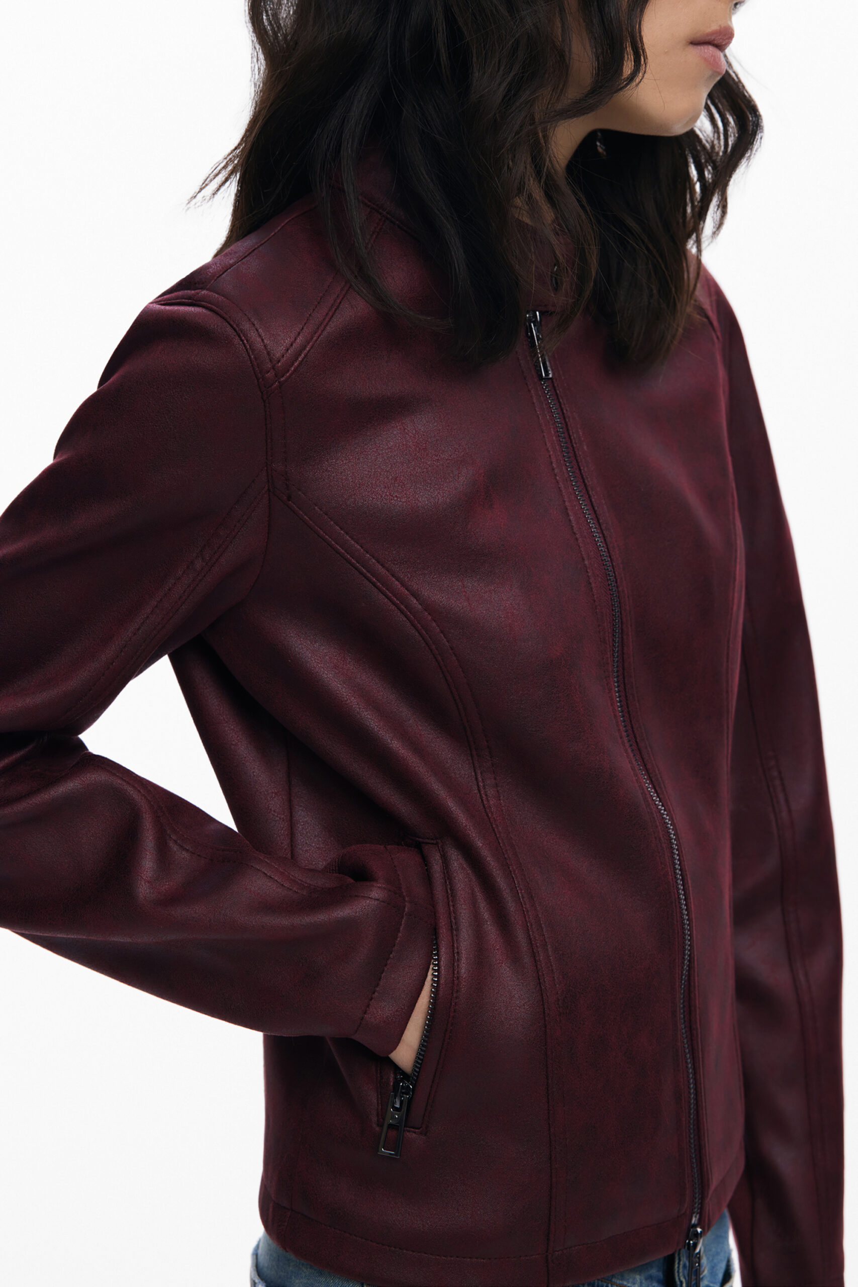 DESIGUAL WOMEN'S RED JACKET DESIGUAL WOMEN'S RED JACKET - Image 3