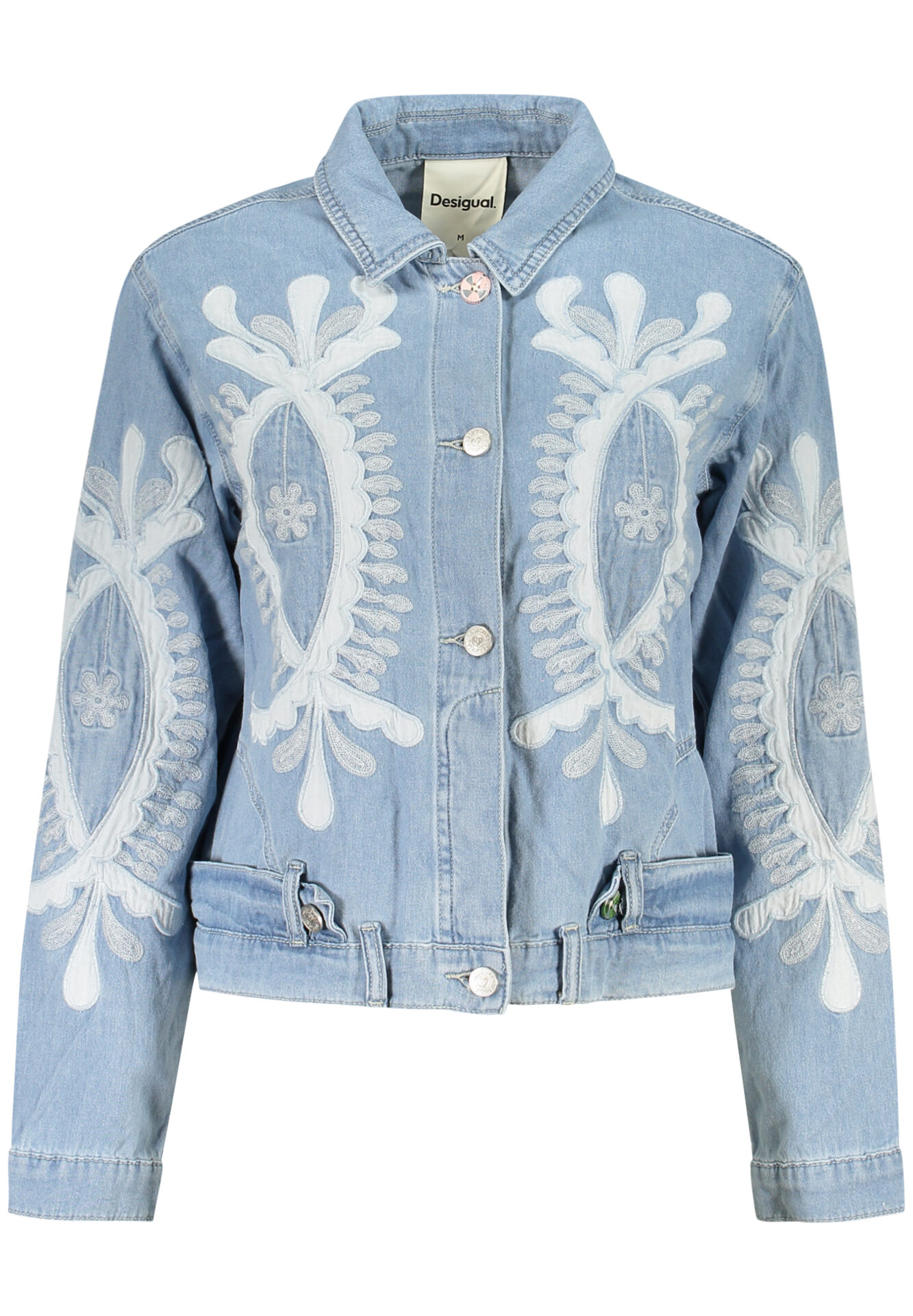 DESIGUAL WOMEN'S DENIM JACKET, BLUE