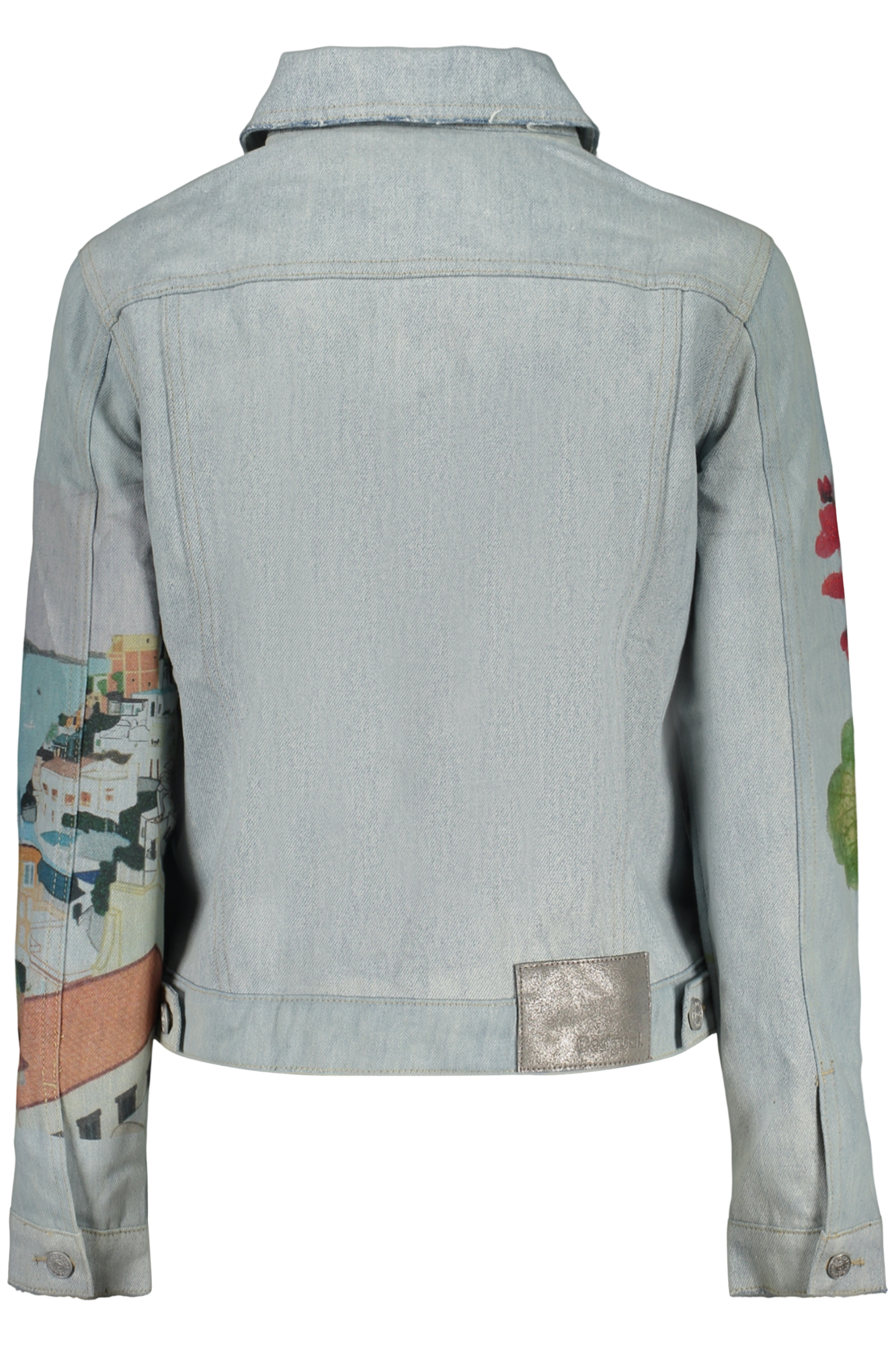 DESIGUAL WOMEN'S DENIM JACKET, BLUE DESIGUAL WOMEN'S DENIM JACKET, BLUE - Image 2