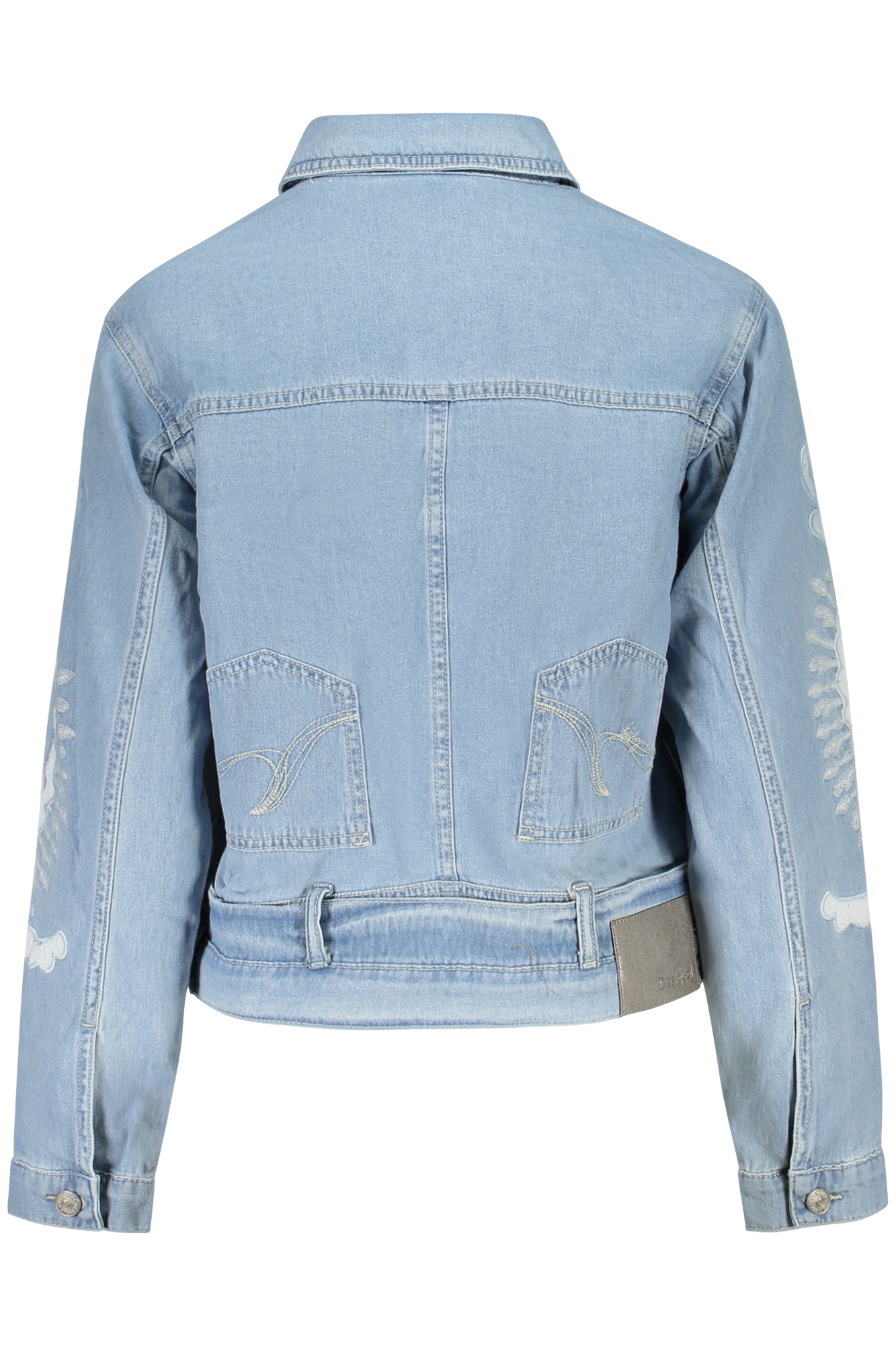 DESIGUAL WOMEN'S DENIM JACKET, BLUE DESIGUAL WOMEN'S DENIM JACKET, BLUE - Image 2