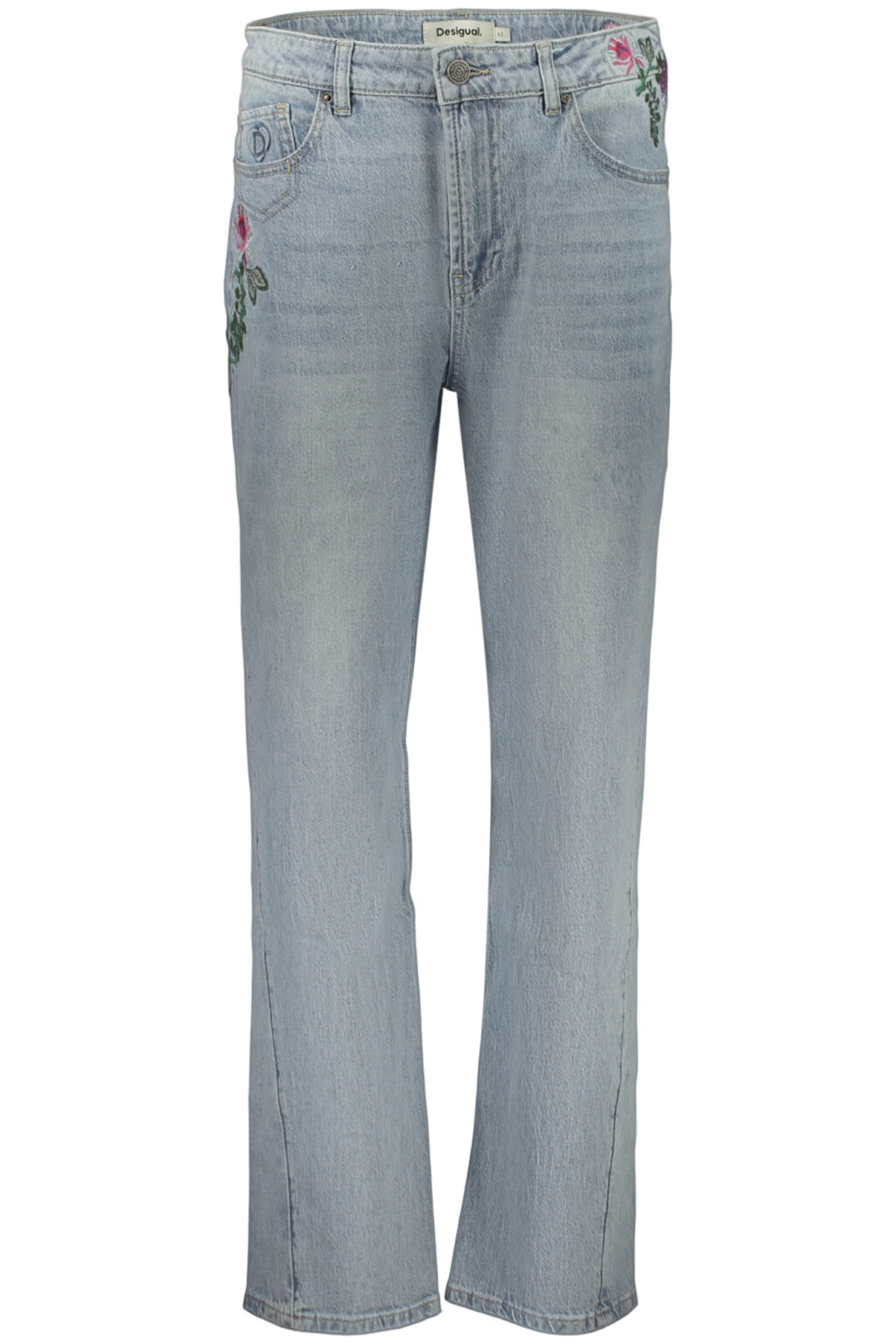 desigualjeansdenimdonnaazzurro_1 DESIGUAL mėlyni moteriški džinsai