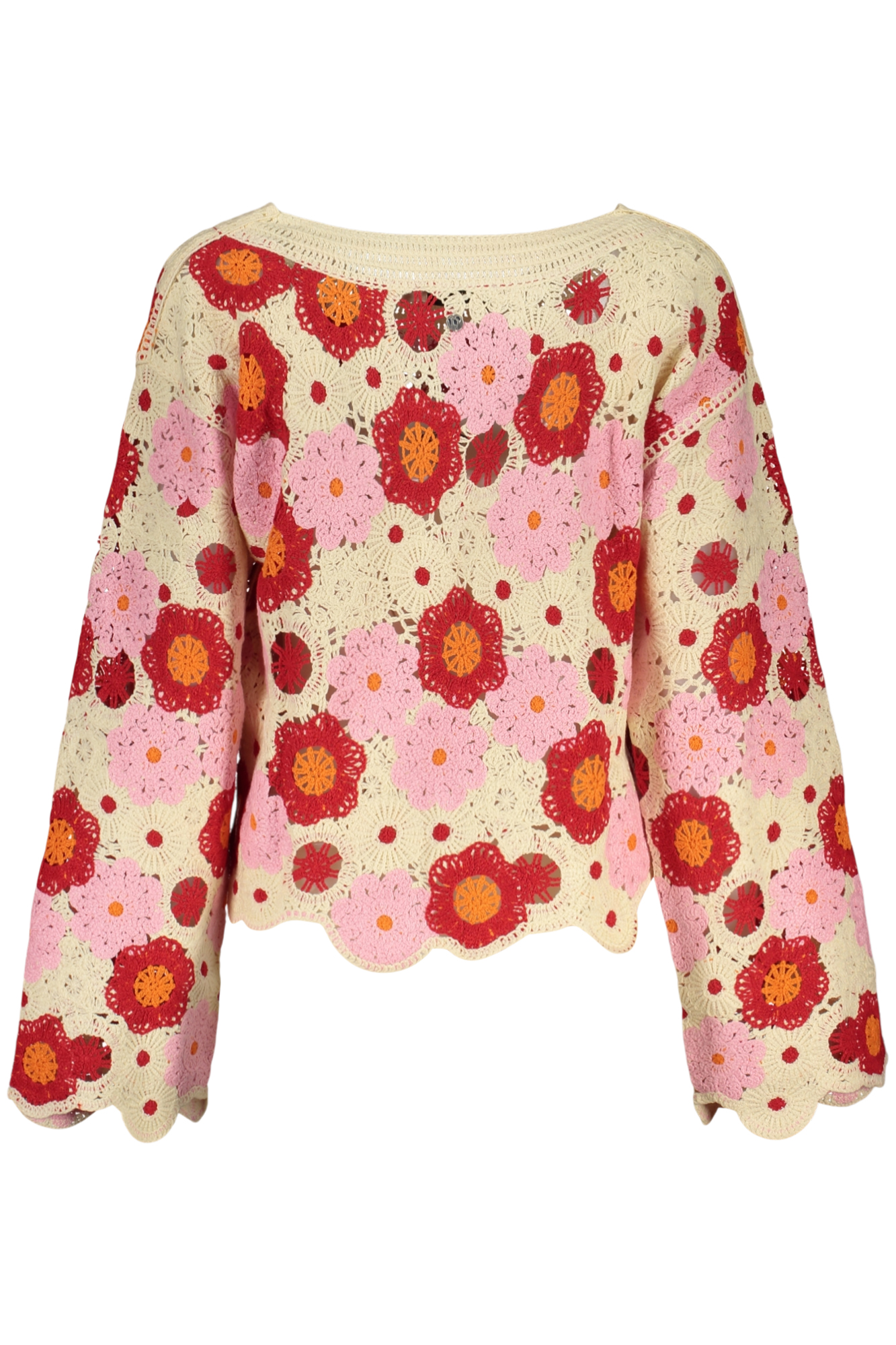 DESIGUAL smėlio spalvos moteriškas megztinis DESIGUAL smėlio spalvos moteriškas megztinis - Image 2