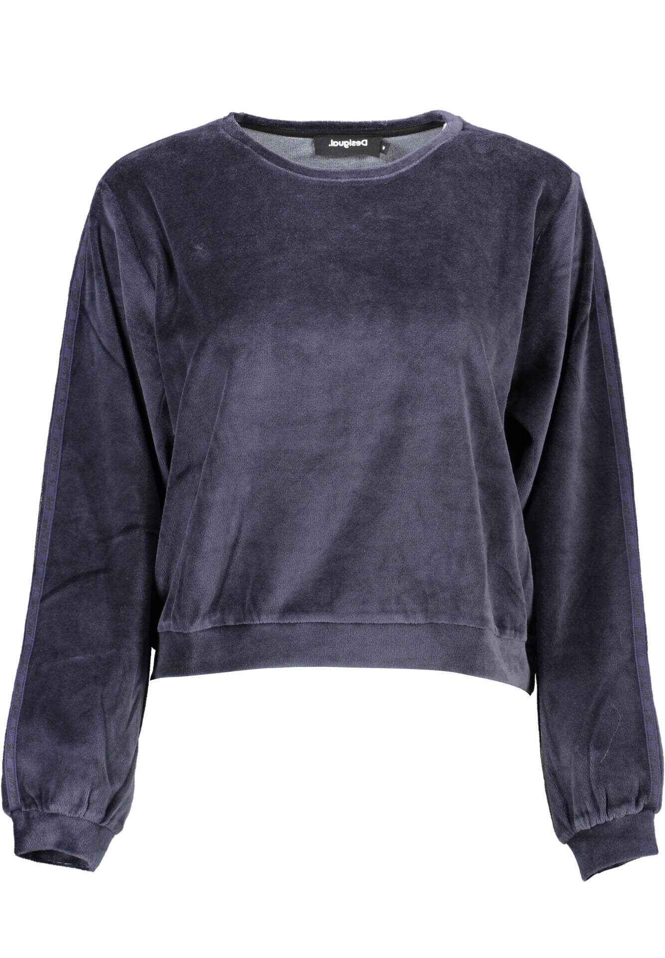 DESIGUAL WOMEN'S BLUE SWEATER